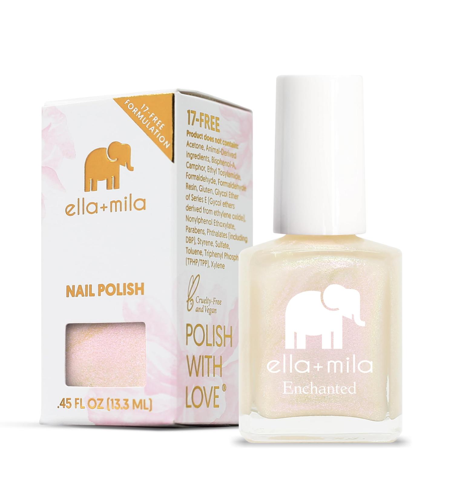 ella+mila Professional Quick Dry Nail Polish - Long-Lasting Chip Resistant - Enchanted Collection Everglow - 0.45 fl oz - International Shipping Available - Buy Online on GoSupps.com