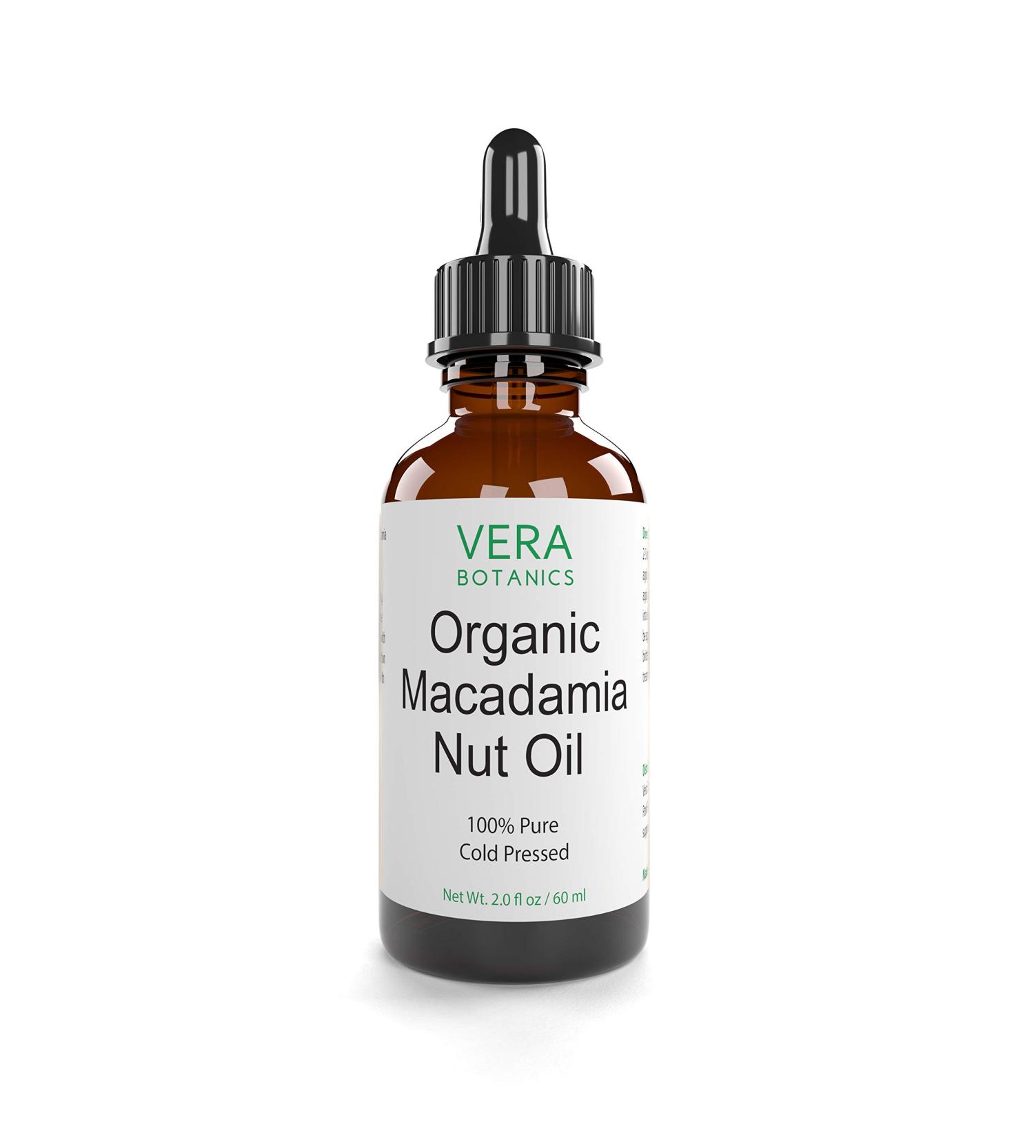 Buy 100% Pure Organic Macadamia Nut Oil - Unrefined Cold-Pressed for Face Skin Hair & Nails - Reduce Breakage & Even Skin Tone - International Shipping Available - Buy Online on GoSupps.com