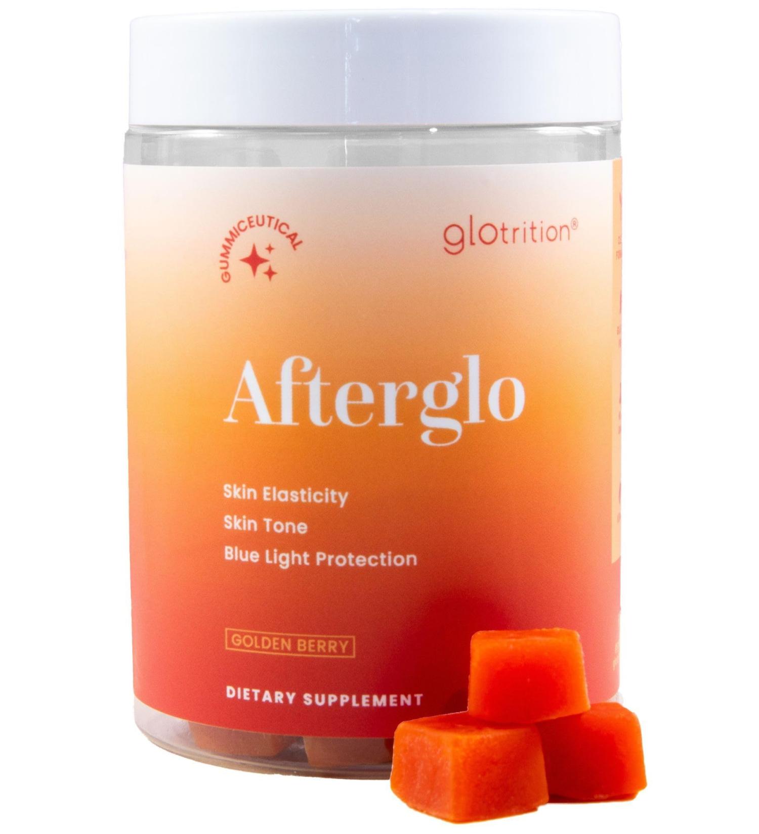 Glotrition Afterglo Gummies Lutein & Antioxidants for Skin Defense 60 Count 1 Count (Pack of 60) - Buy Online on GoSupps.com