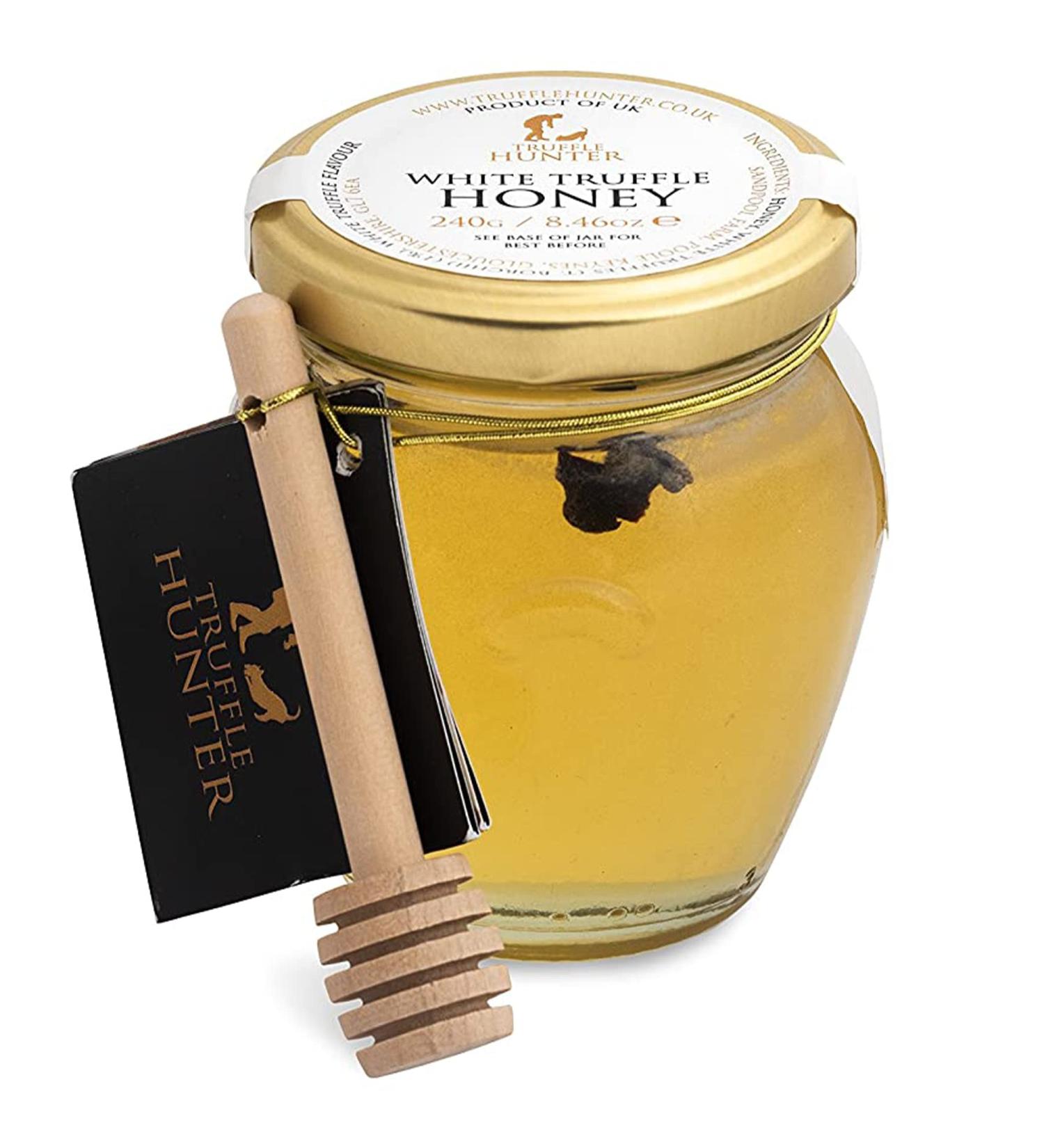 TruffleHunter - White Truffle Honey - Acacia Honey Condiment - 240g - Buy Online on GoSupps.com