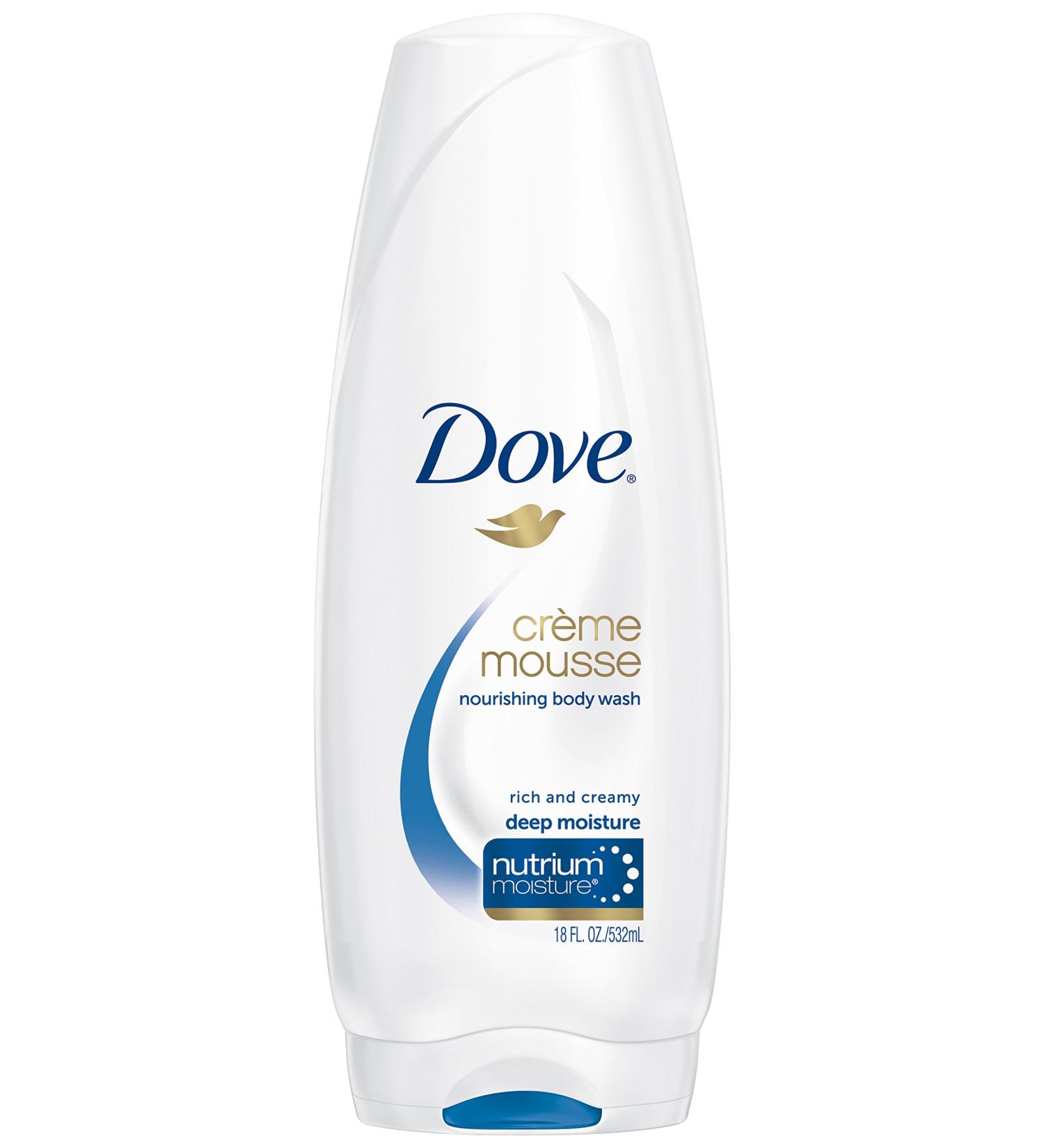 Dove Creme Mousse Nutrium Moisture Body Wash 18 Ounce