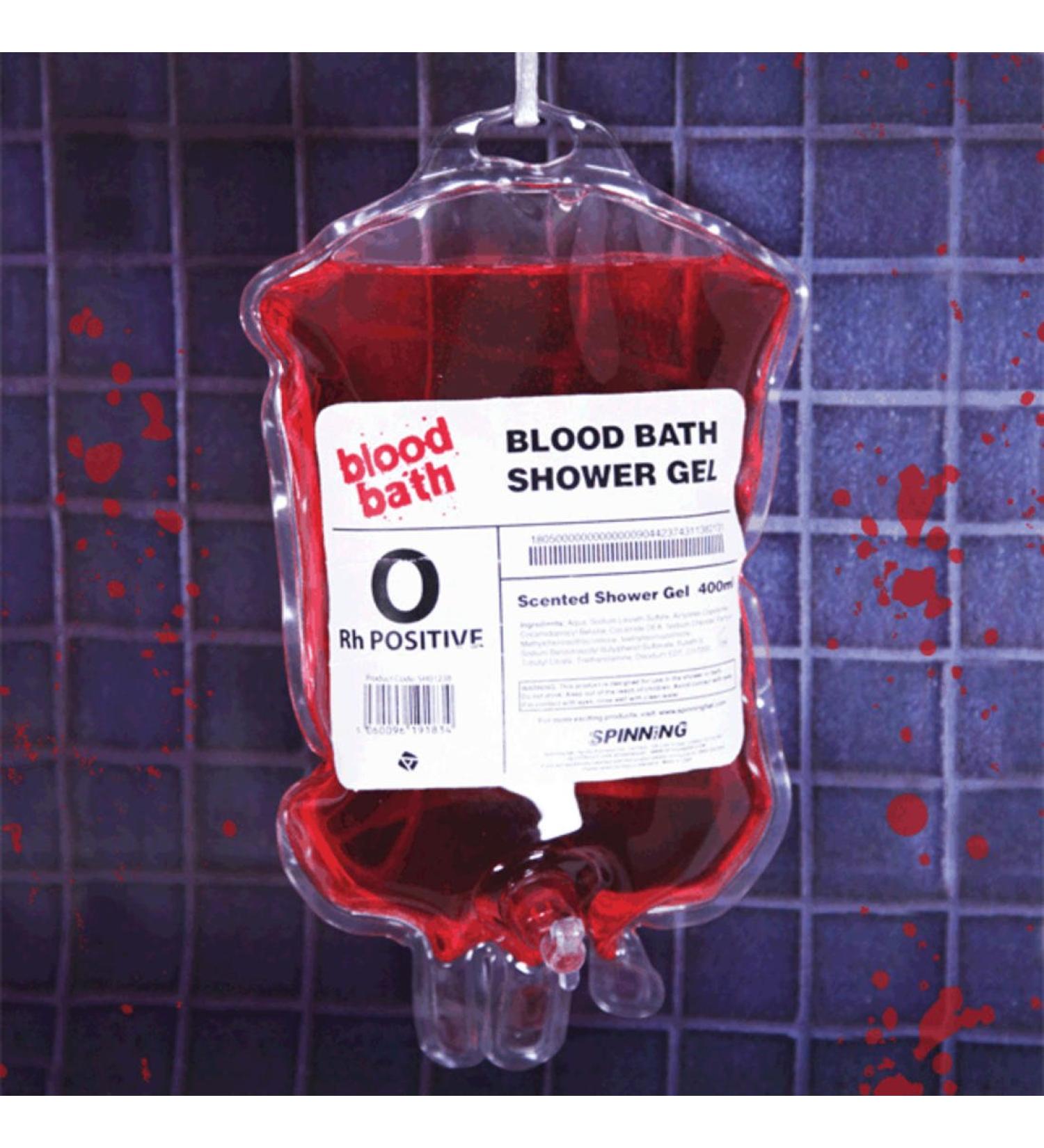 Spinning Hat Blood Bath Shower Gel