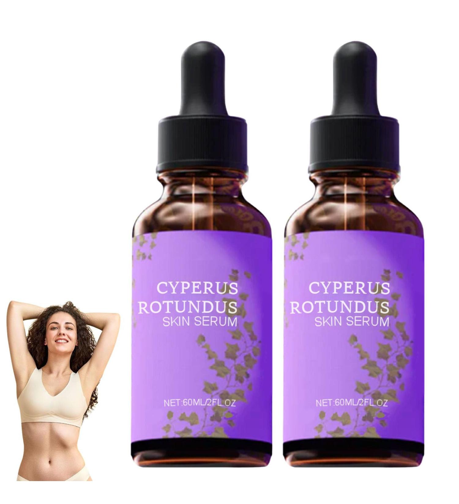 2PCS Cyperus Rotundus Oil -60ml Natural Cyperus Rotundus Oil is Used for Moisturizing and Soothing After Hair Removal. It Can Reduce Hair Growth on the Body and is Suitable For All Skin Types - Buy Online on GoSupps.com