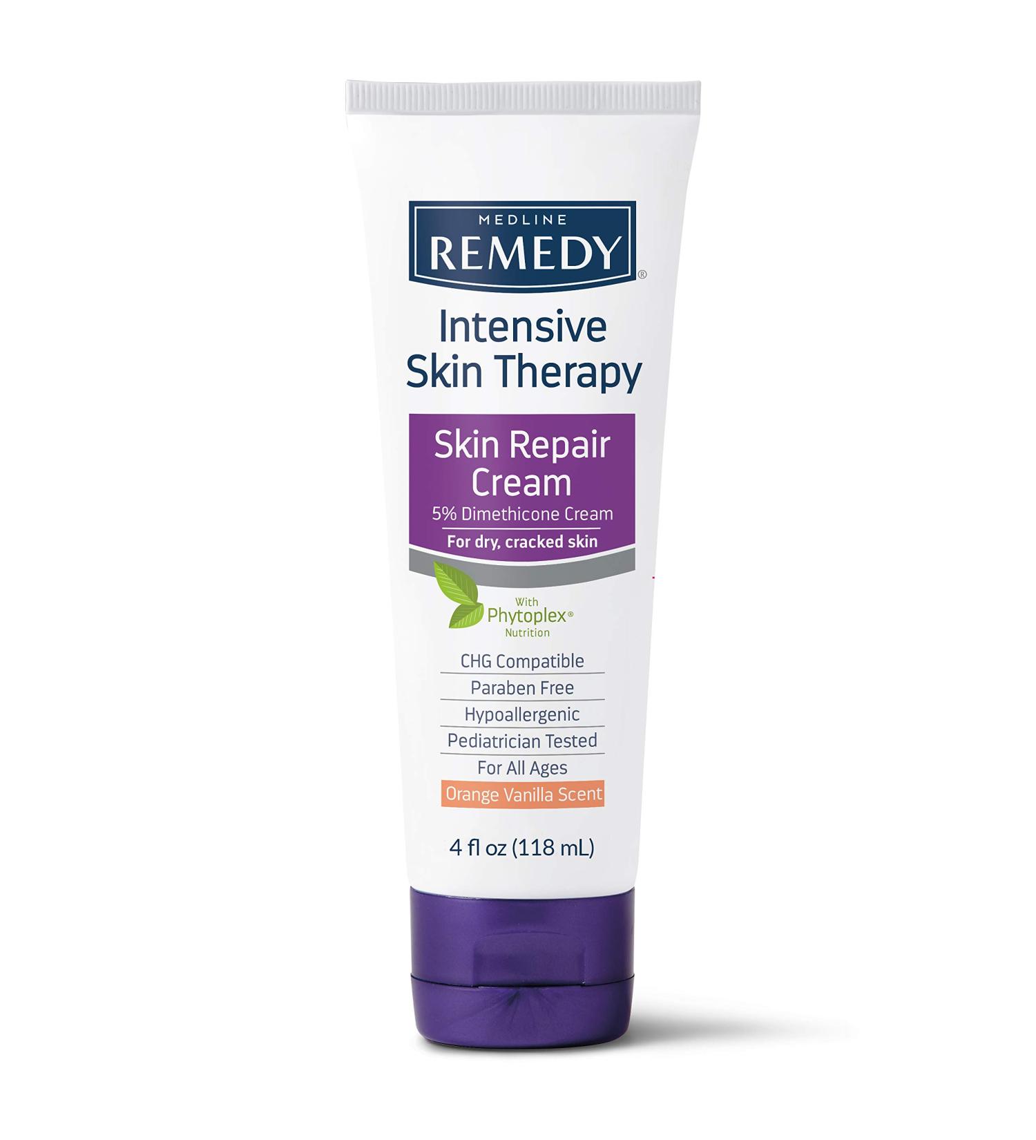 Medline Remedy Intensive Skin Therapy Cream 4 Oz - Phytoplex Body Lotion for Dry Skin, Eczema, Rash & Dermatitis - Buy Online on GoSupps.com