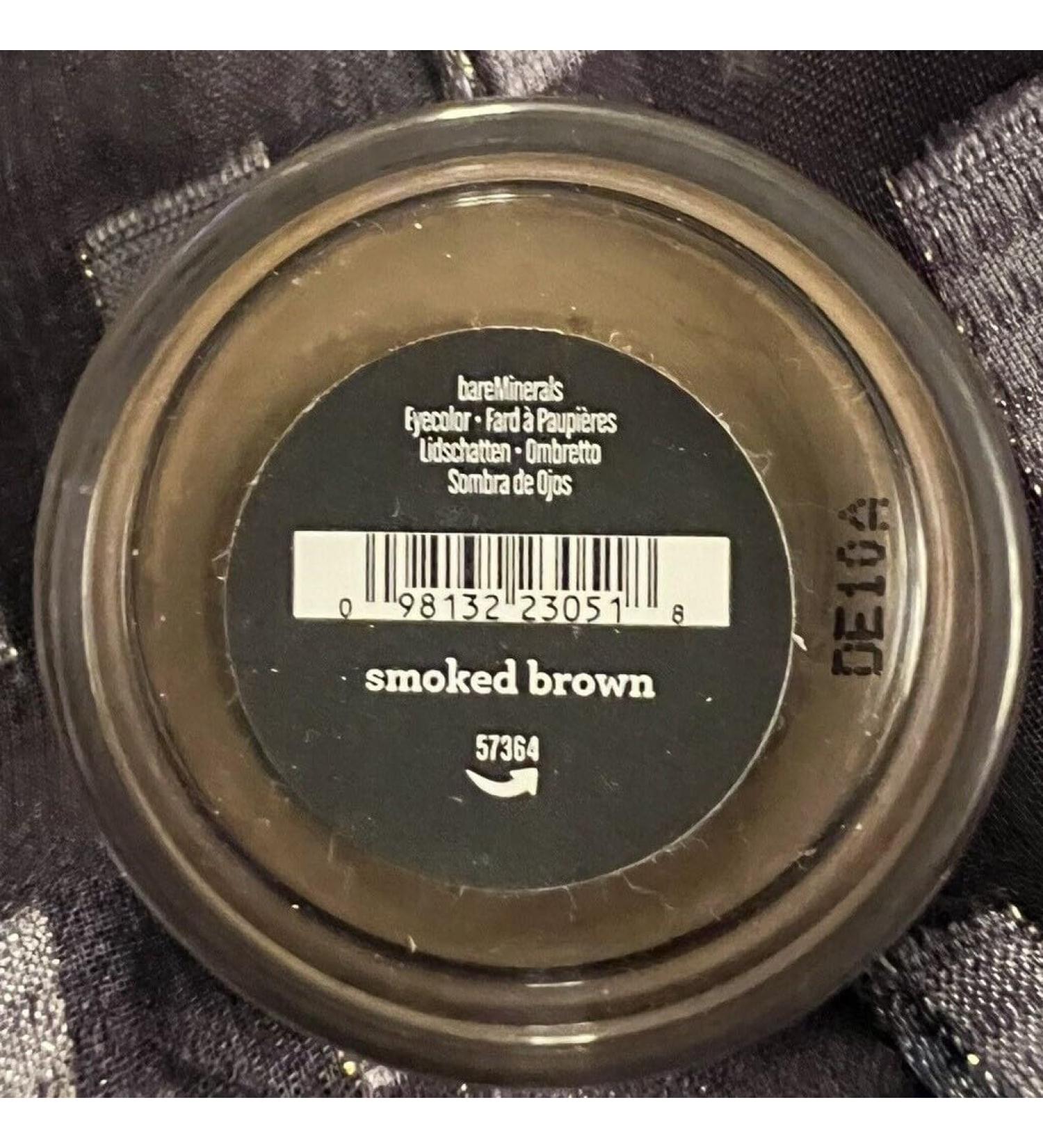 SMOKED BROWN Loose Powder Minerals Eye Shadow 0.02 oz / .57 g essential for your Bare eye make up