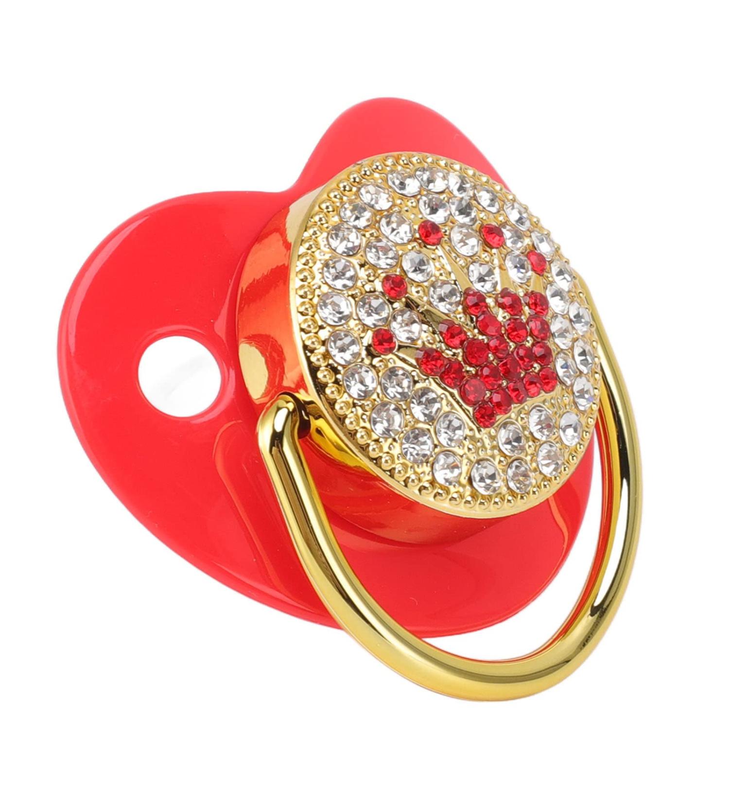 Ultralight Pacifier for Newborns - Perfect Red Pacifier for Soothing & Playtime | Shop Internationally - Buy Online on GoSupps.com