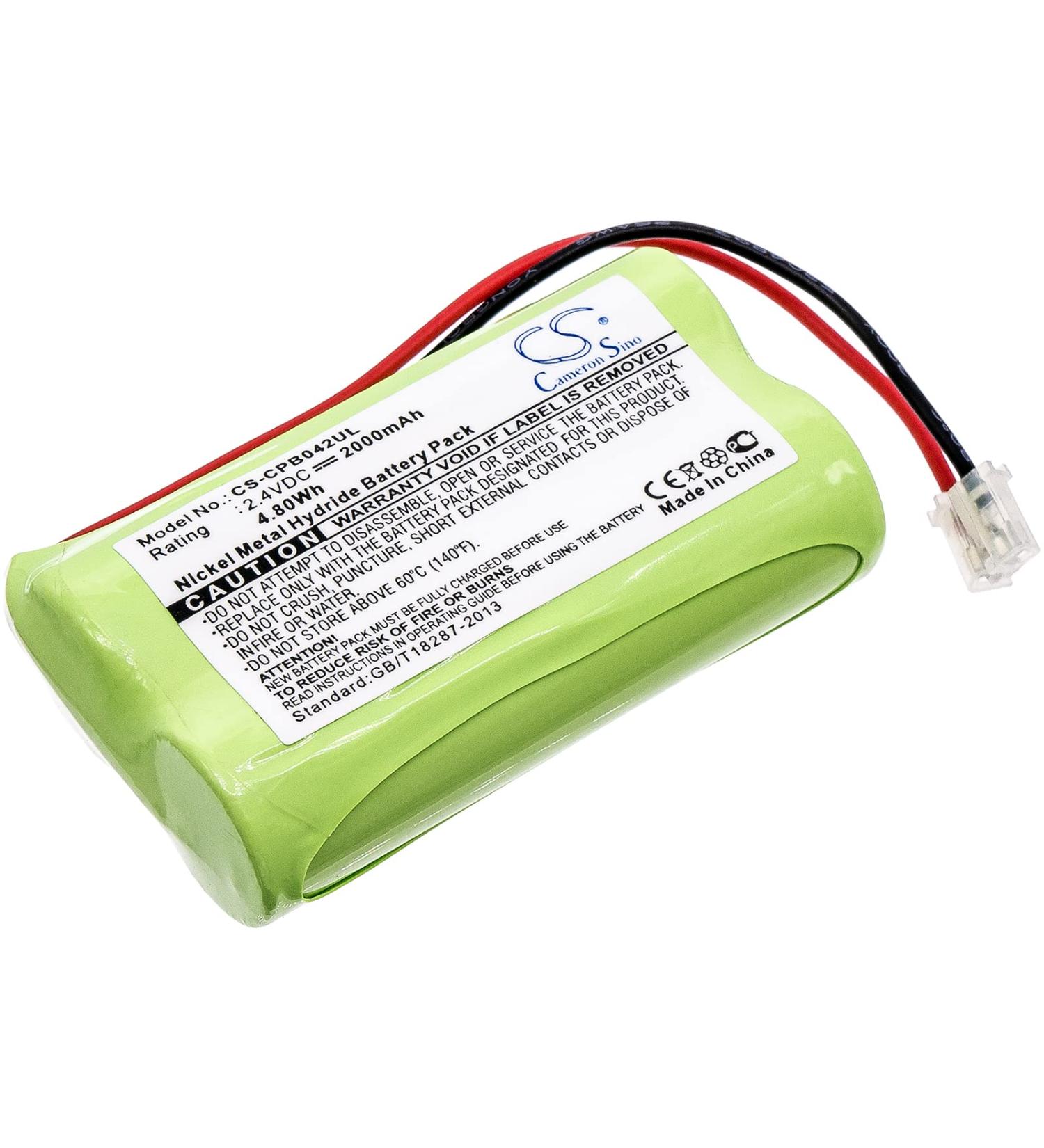 2000mAh 2.4V Battery Replacement for Universal AA x 2 - High Performance International Shipping Available - Buy Online on GoSupps.com