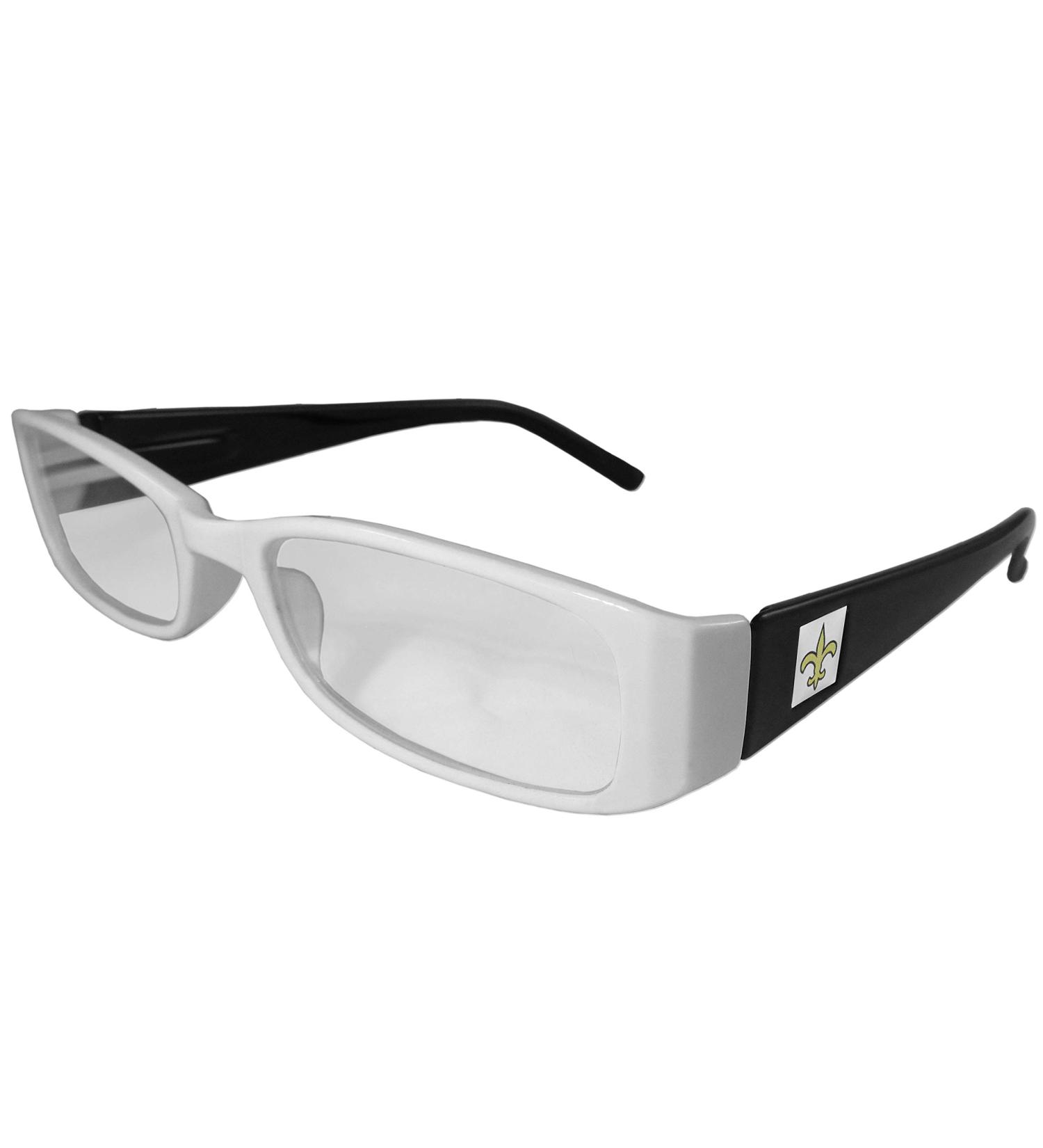 NFL Team Color Reading Glasses (+2.50 New Orleans Saints)