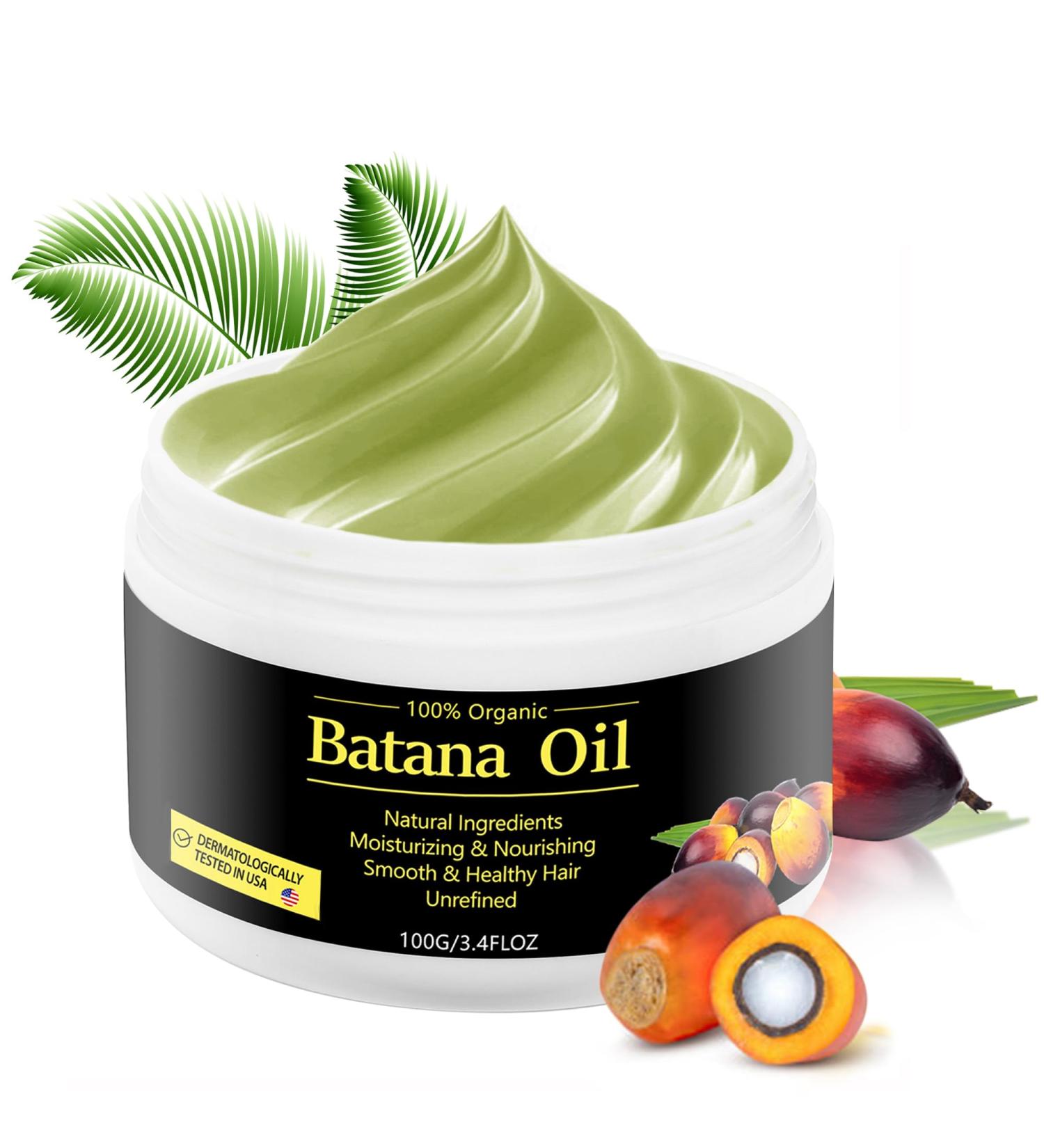 CCbeauty 100% Raw Batana Oil - Unrefined Hair Growth Oil from Honduras for Thicker Stronger Hair - 3.4OZ - Buy Online on GoSupps.com