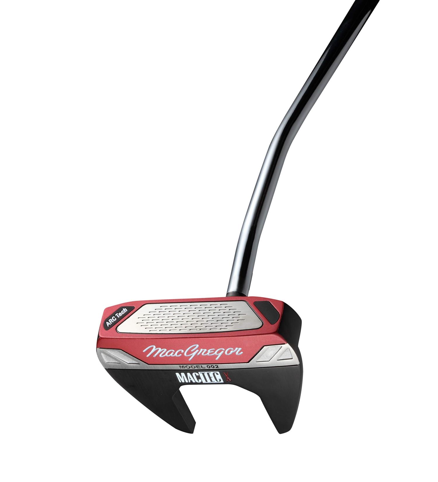 MacGregor Golf MACTEC X Putter | Model No. 001/2/3/4 | Right or Left Hand | Steel Regular Grip | Golf Club - Buy Online on GoSupps.com