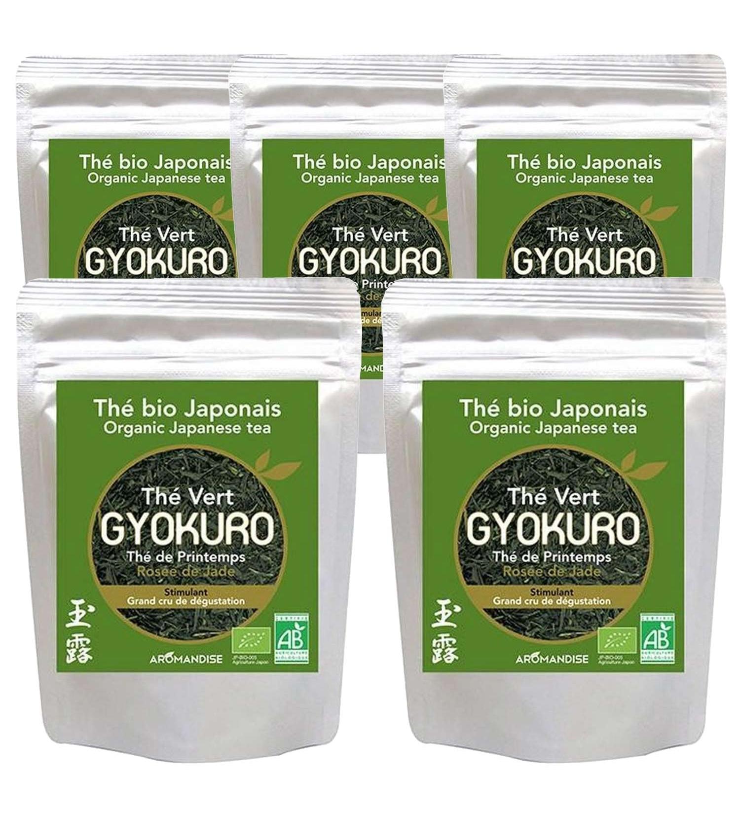 Aromandise Th vert bio Gyokuro 250 g