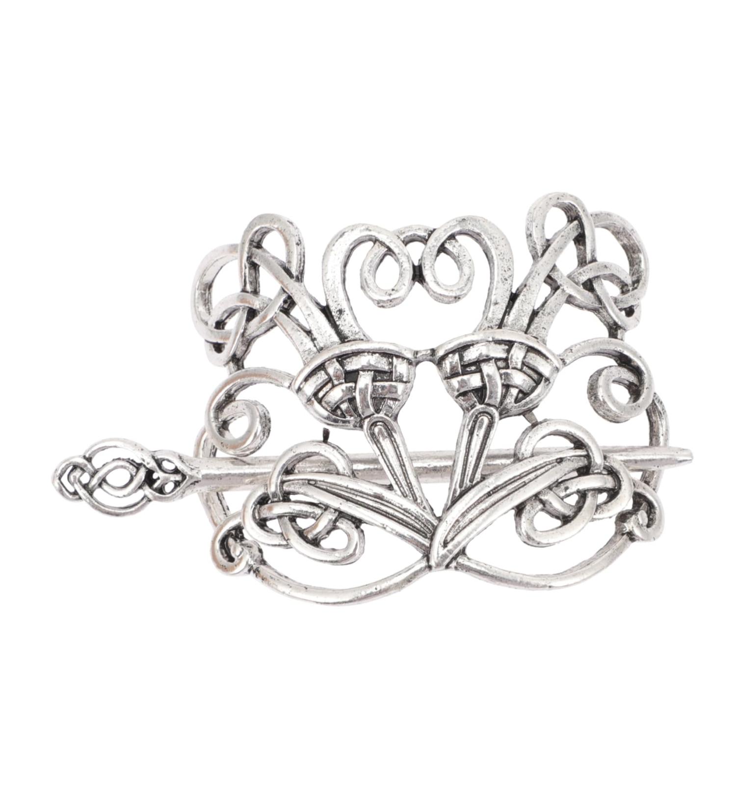 Mikinona Vintage Viking Hairpins Hair Pin Irish Hair Clips Viking Hair Jewelry Knot Hair Clips Retro Hairpin Hair Slide Barrettes Hair Slide with Stick Hair Barrettes Hair Accessories Alloy - Buy Online on GoSupps.com