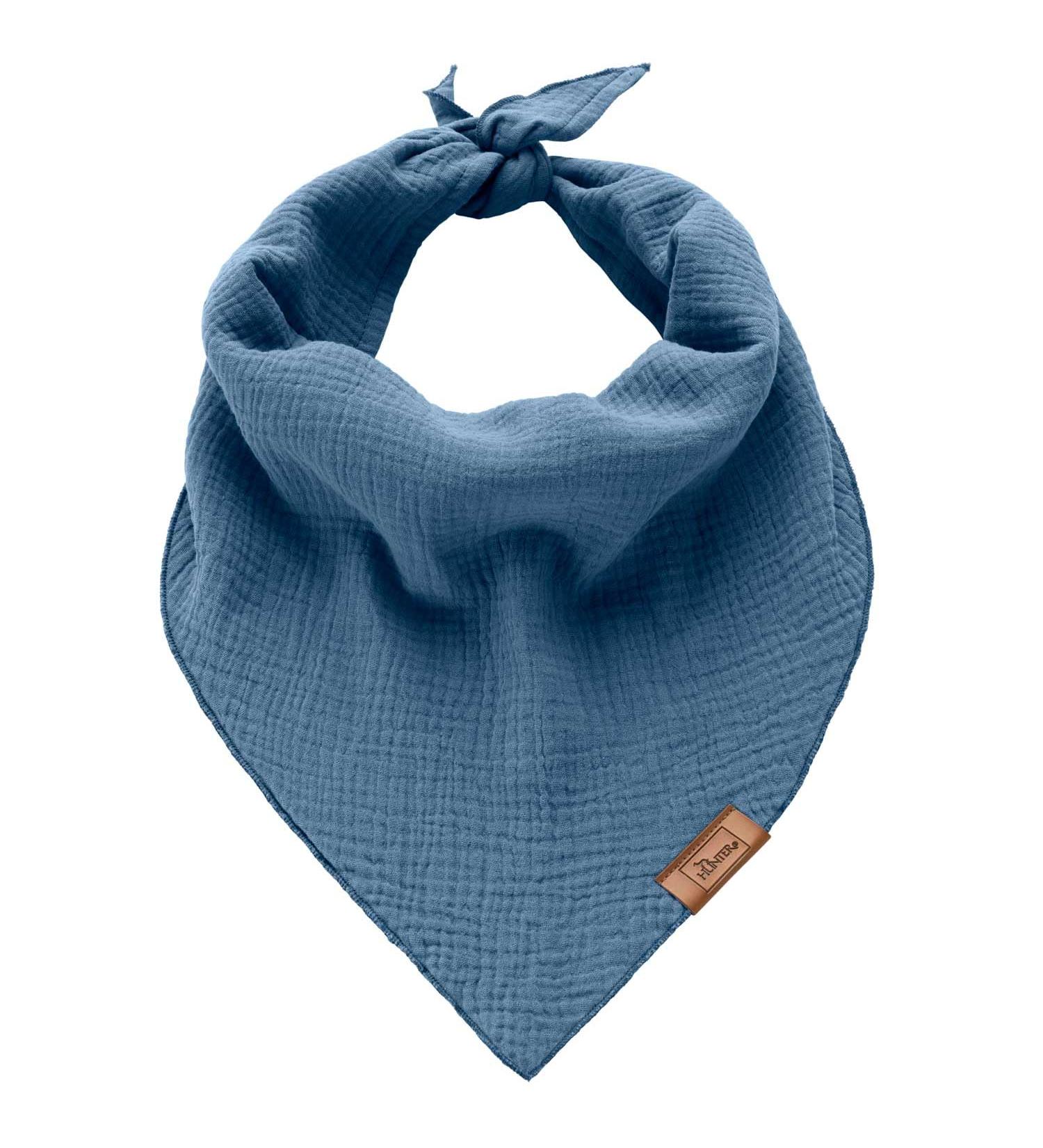 HUNTER Triangular Scarf NOLA Blue - Size MM | Stylish International Shipping Available - Buy Online on GoSupps.com