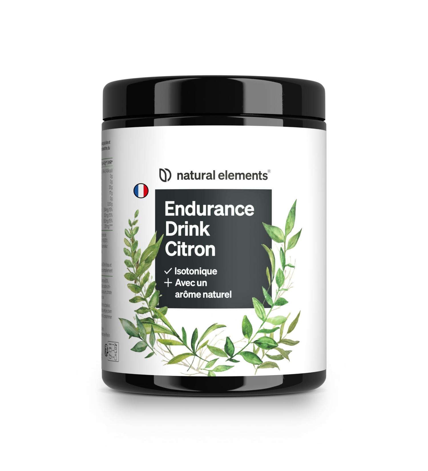 Endurance Drink Citron 600 g de poudre isotonique avec lectrolytes et glucides go t citron v gane biodisponibilit optimale produit et contr l en laboratoire en Allemagne - Buy Online on GoSupps.com