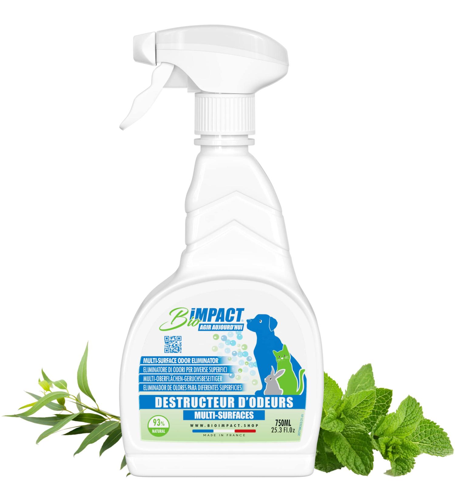 BioIMPACT Obler Shed for Cat Cubes - 750ml Enzymatic Pet Remark Remover | All Surfaces Immediate Effect No Defense Effect - Buy Online on GoSupps.com