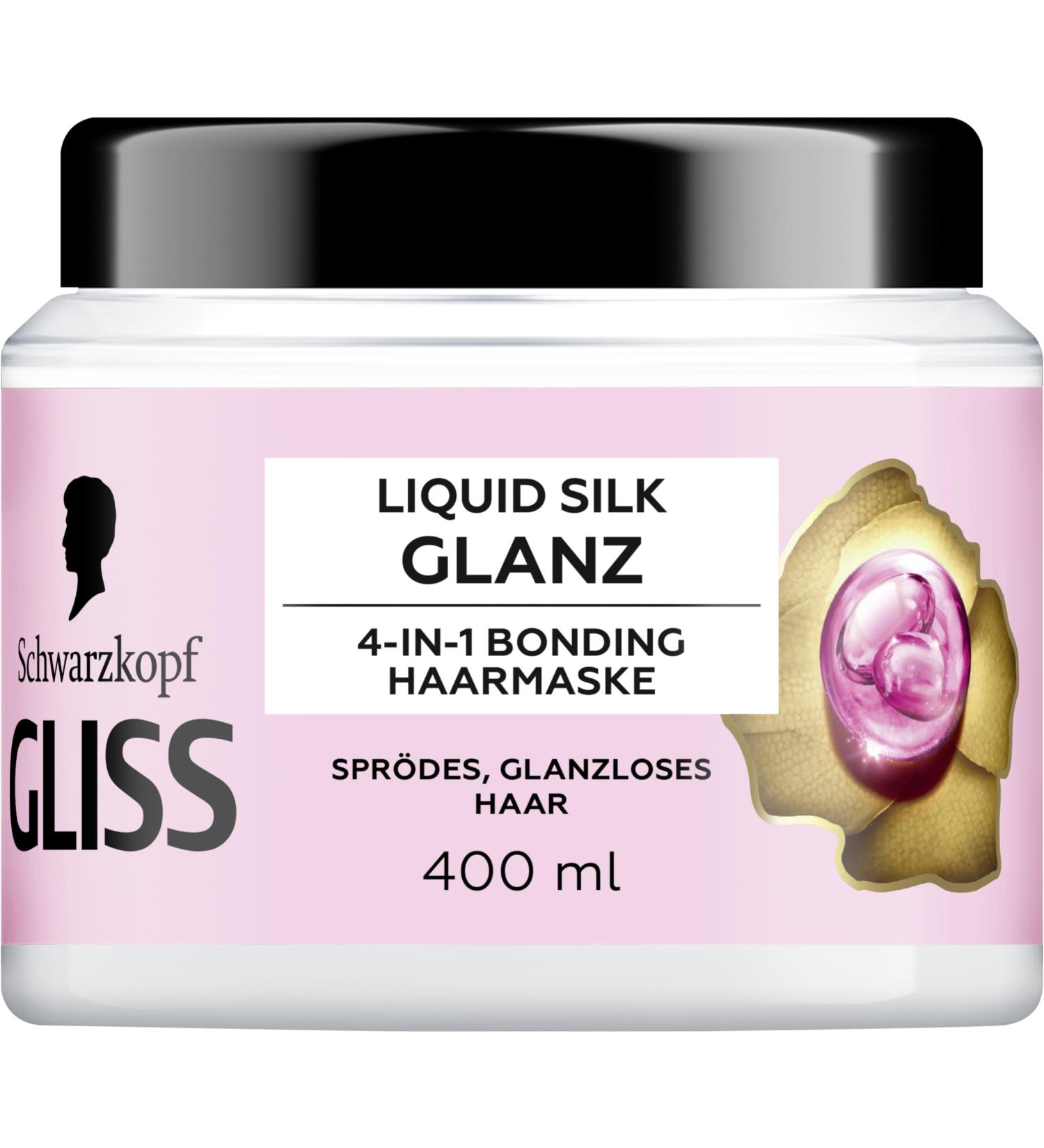 Gliss Liquid Silk 4 in 1 Repair Treatment (400 ml) with HAPTIQ & Silk System for Soft and Shiny Hair Hair Mask for Brittle and Dull Hair - Buy Online on GoSupps.com
