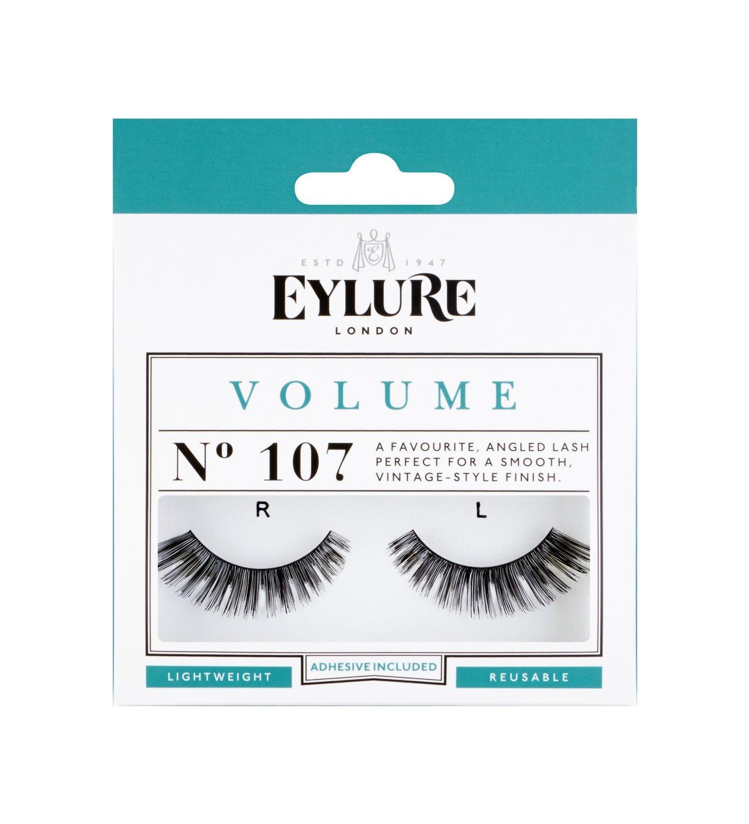 (Pack of 5 Pairs) Eylure Naturalites #107 False Eyelashes Lashes