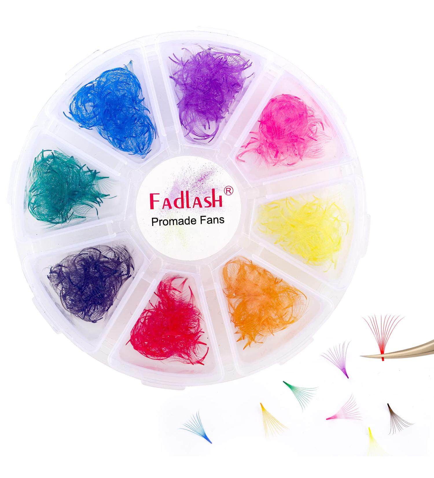 10D D Curl Color Lash Extensions 1000pc Mix 13mm - Handmade Premade Fans for Stunning Eyes - Buy Online on GoSupps.com