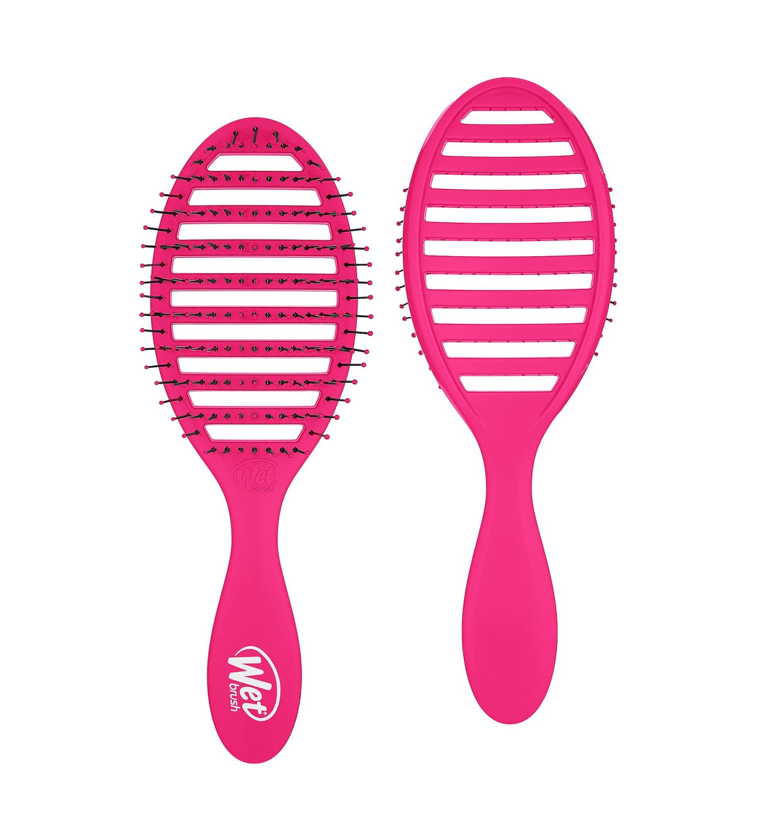 Wet Brush Speed Dry Brush - Pink | Quick Drying Hair Brush - Buy Online on GoSupps.com
