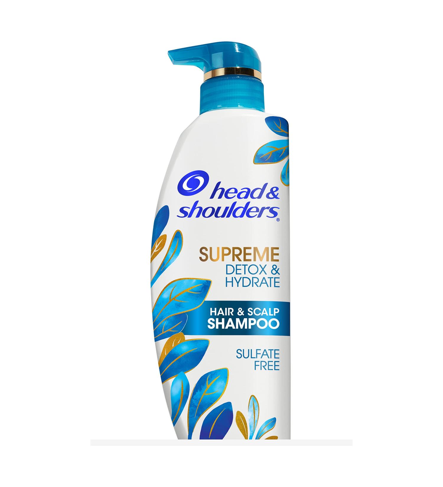 Buy Head & Shoulders Supreme Sulfate Free Detox & Hydrate Shampoo 11.8oz - International Shipping Available - Buy Online on GoSupps.com