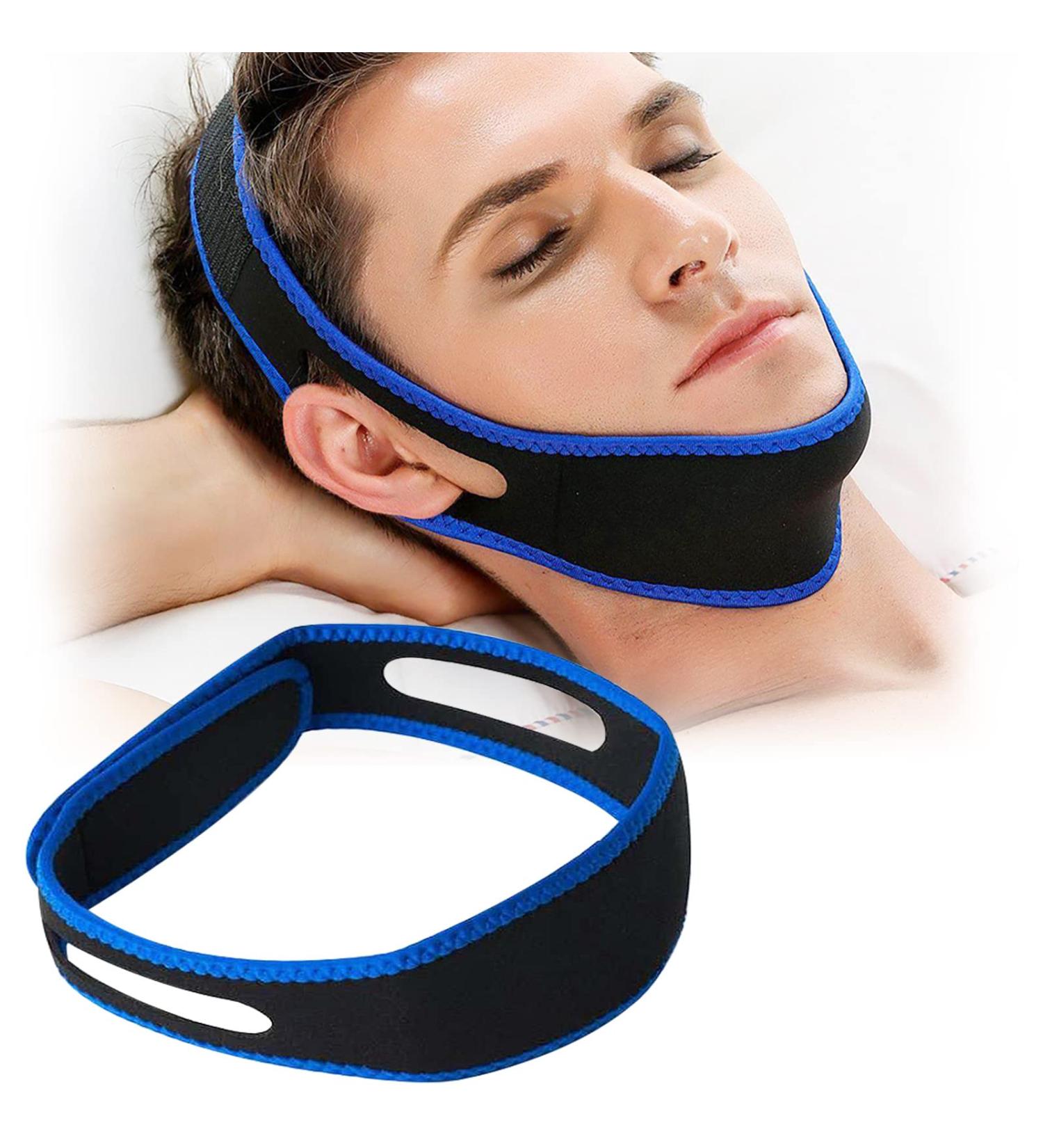 Anti-Snoring Chin Strap | 2022 Snoring Solution for Men & Women | Snoring Stopper for Better Sleep - Buy Online on GoSupps.com