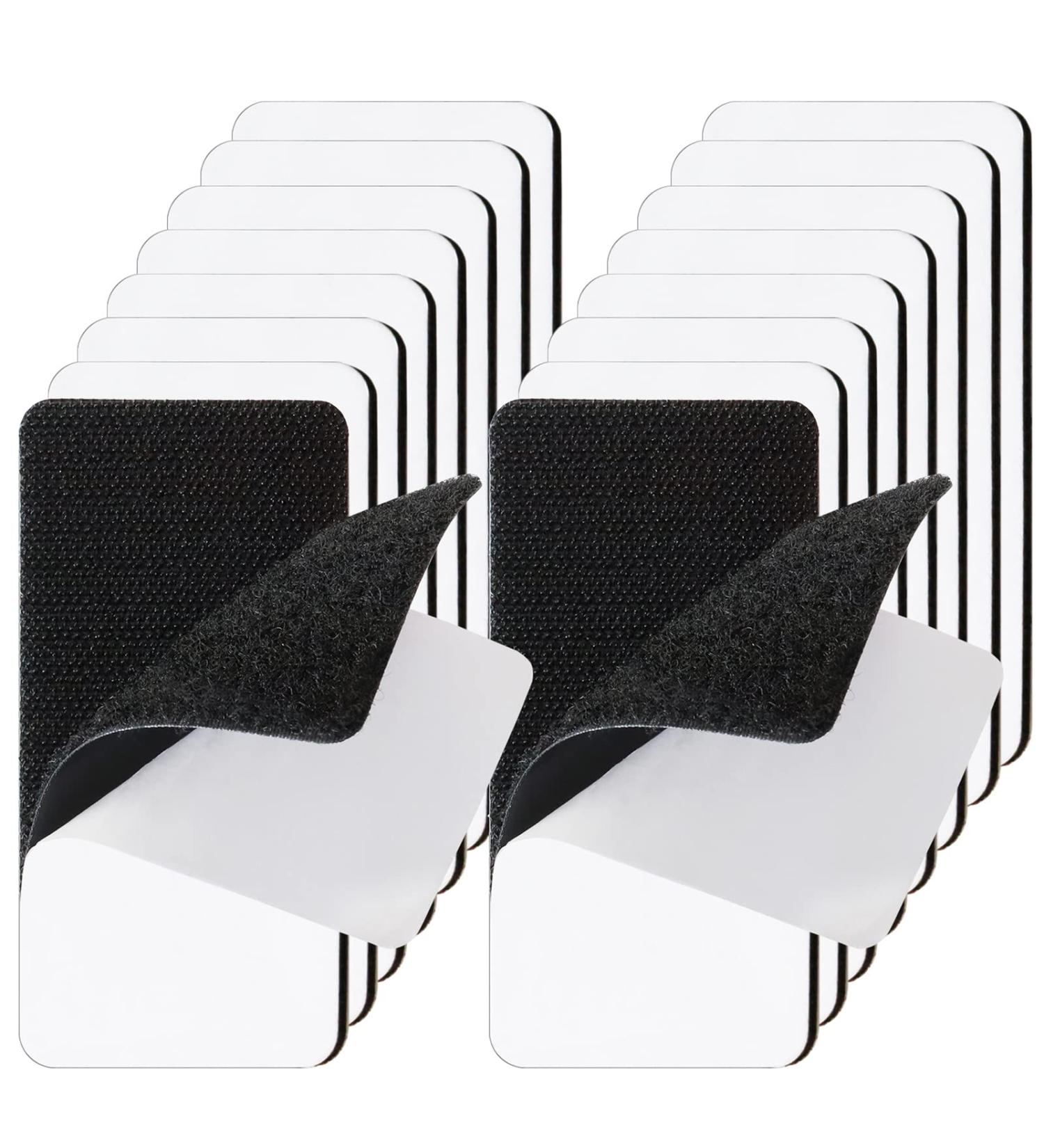 16 Sets 2x4 Inch Heavy Duty Hook and Loop Tape - Carpet Rug Tape for Wall Hanging, Fixing, and Installing - Industrial Strength Adhesive Backing for Office and Household Use - Buy Online on GoSupps.com