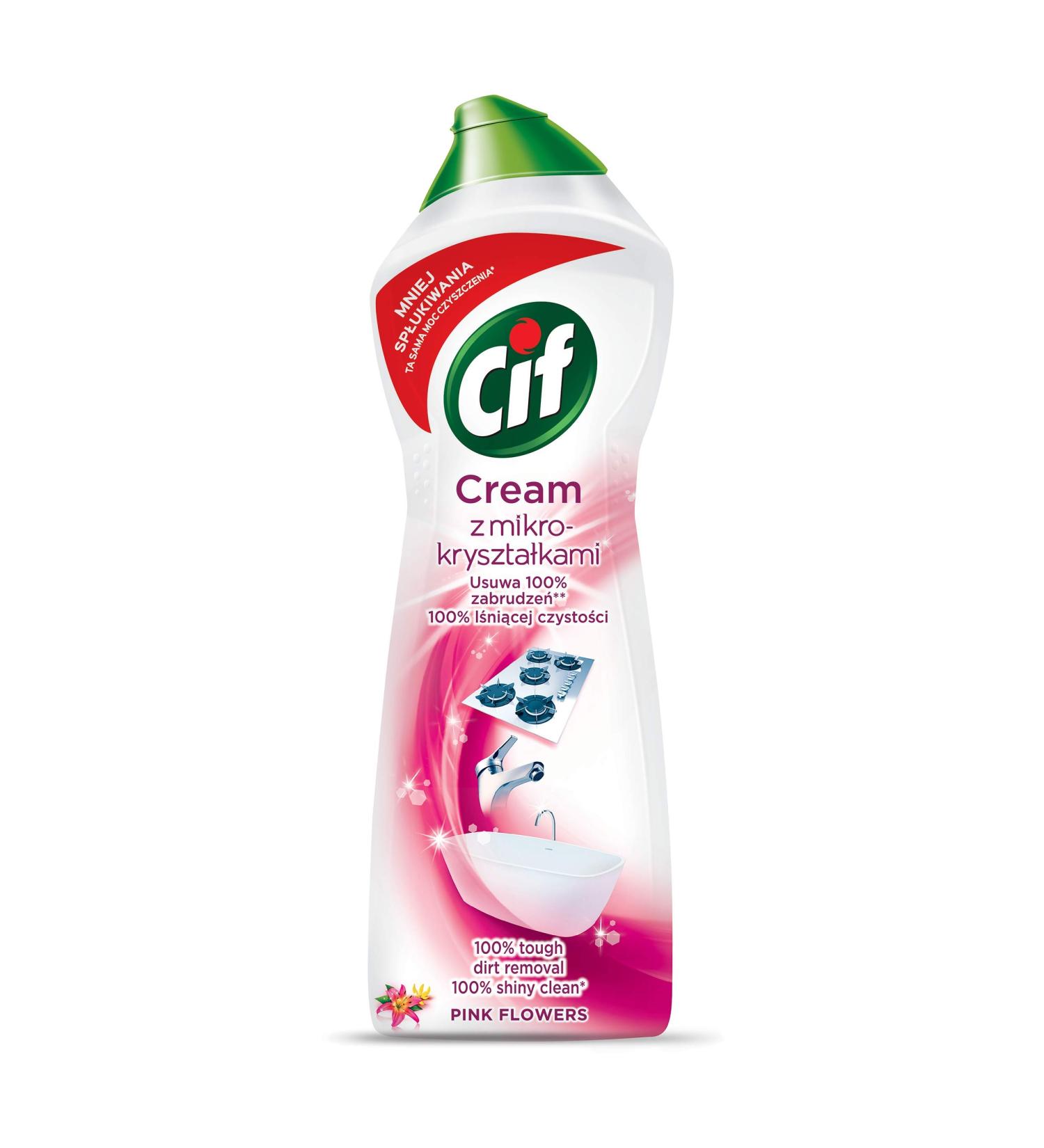 CIF CREAM PINK FL AVEC MICROCRIST LES 780G