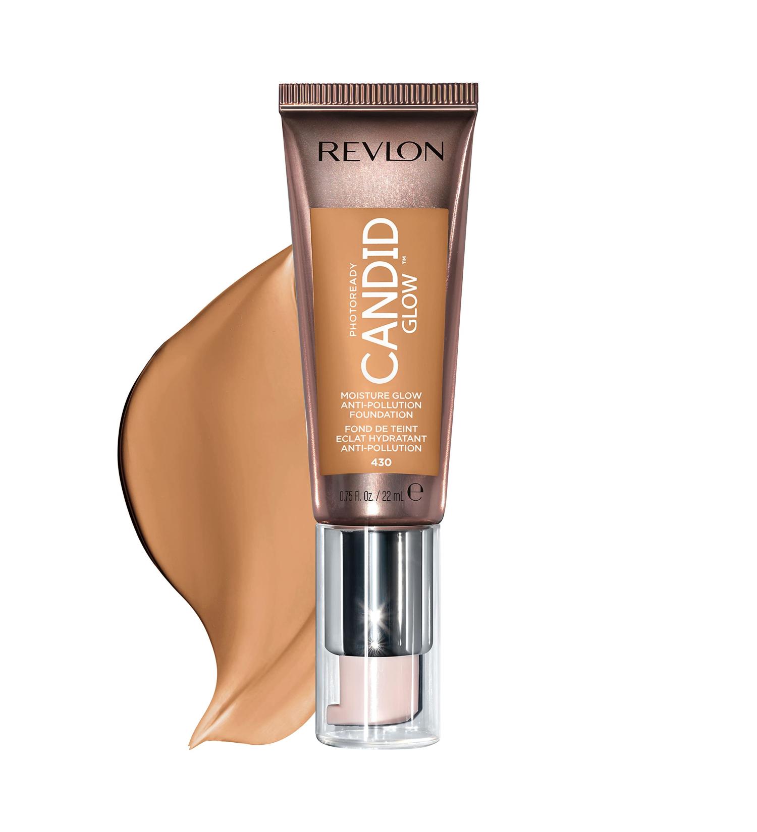 Revlon PhotoReady Candid Glow Anti-Pollution Foundation with Vitamin E & Prickly Pear Oil - Honey Beige 0.75 oz - Buy Online on GoSupps.com