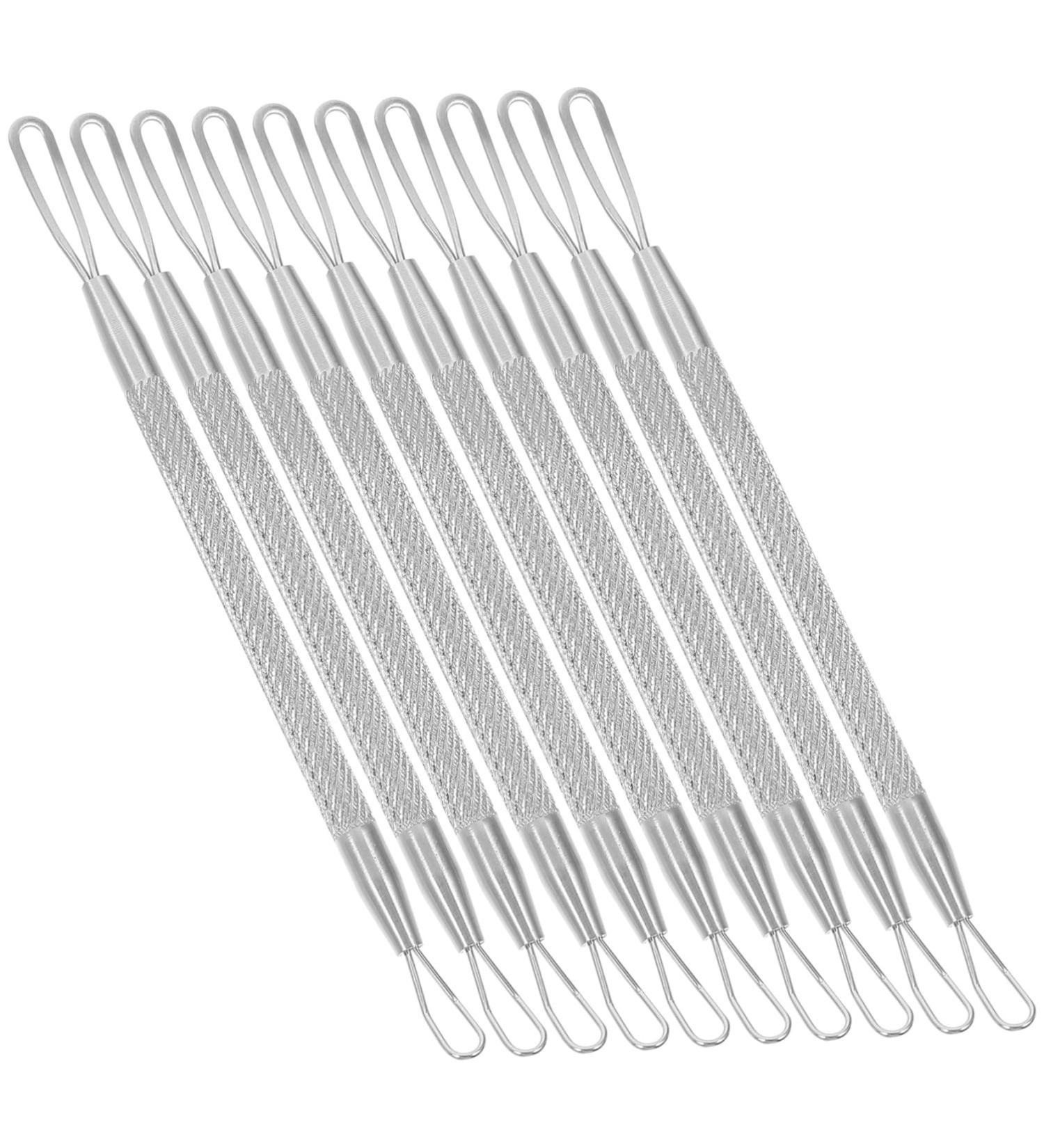 Beatifufu 7pcs Double-headed Extrusion Ring Removers Double-headed Beauty Tools Pimple Tool Pore Pimple Needle Cleaning Kits Comedone Extractors - Buy Online on GoSupps.com