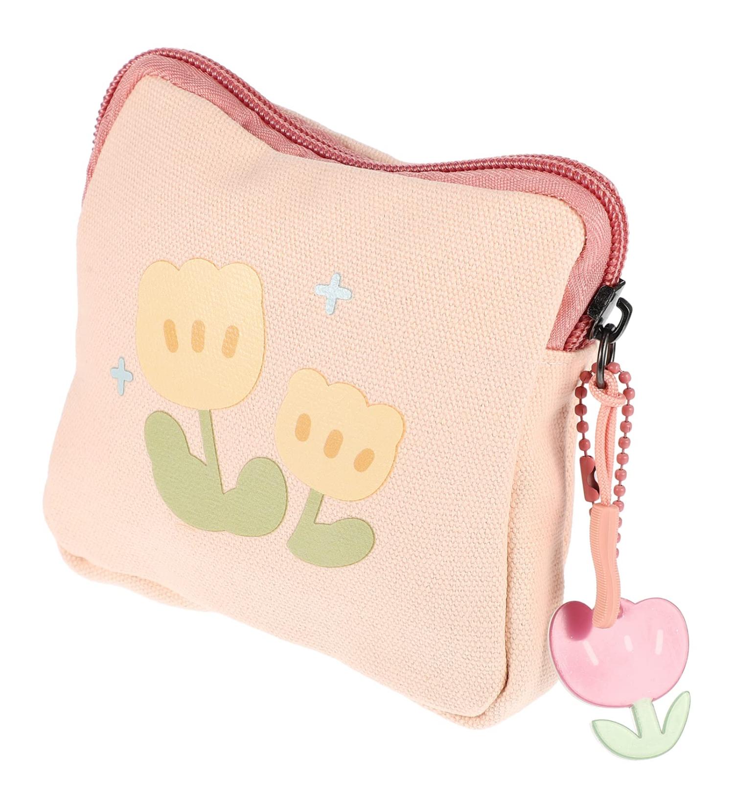 COHEALI Women Sanitary Zipper Storage Bag - Large Capacity Tampon & Pad Organizer for Travel - Buy Online on GoSupps.com