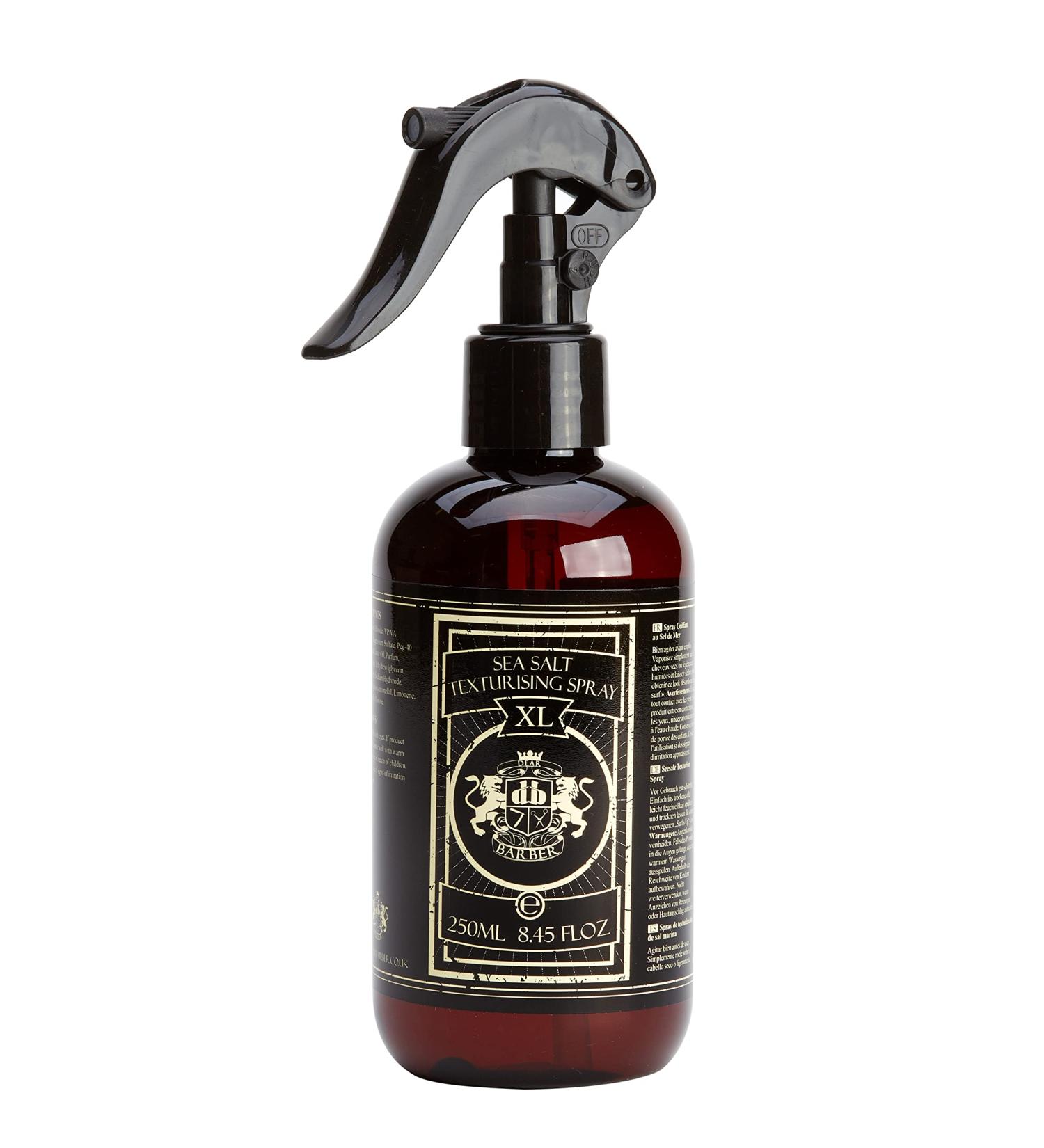 Dear Barber Sea Salt Spray for Men - Achieve the Perfectly Messy Look with Salt-Infused Hair Spray - Adds Thickness, Volume, Shape, and Definition - 250ml - Buy Online on GoSupps.com