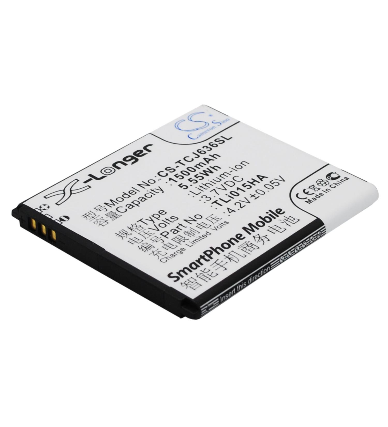 JRINK Battery Replacement for TCL TLi015HA J636D | Worldwide Shipping Available - Buy Online on GoSupps.com