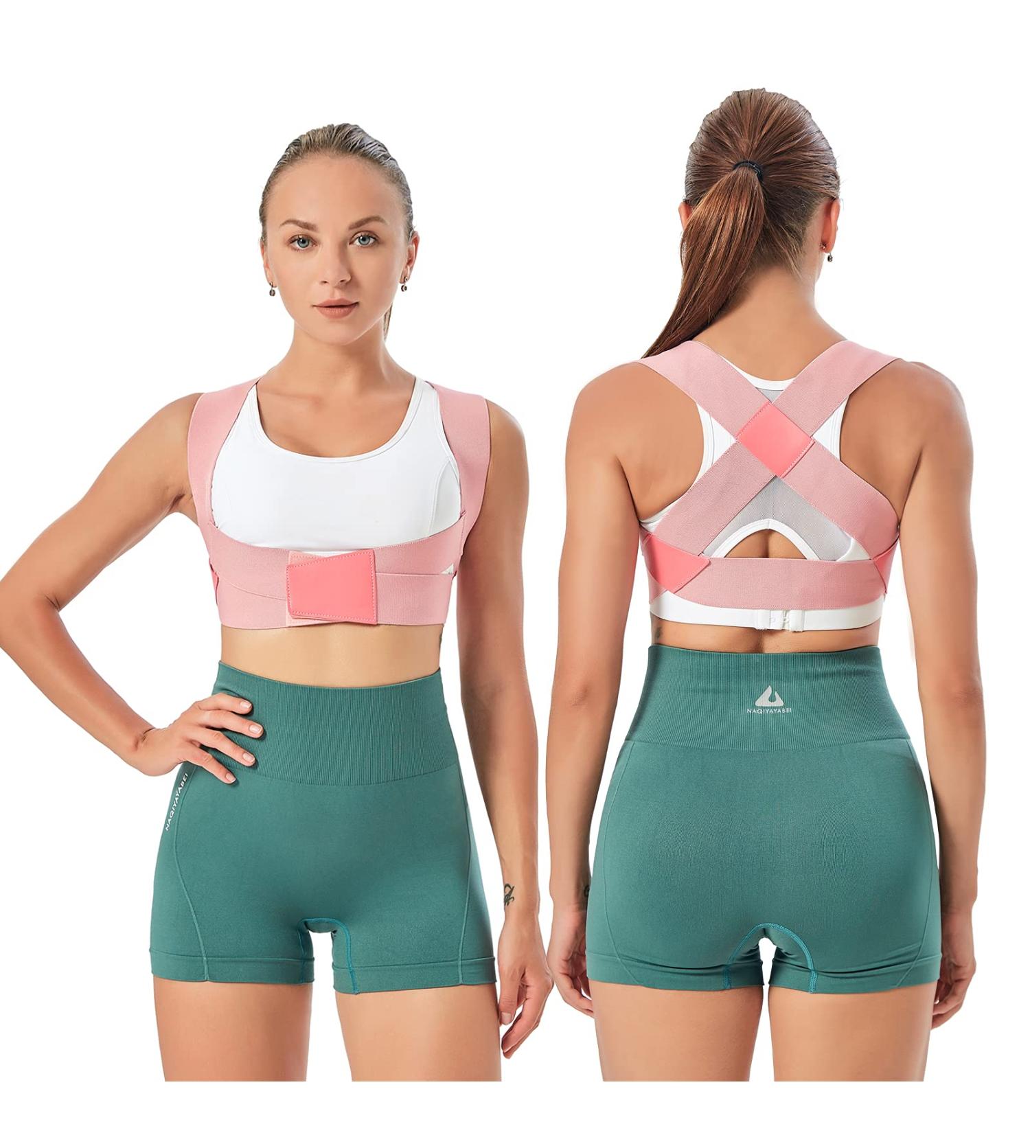 Shoulder Straightener Posture Corrector | Adjustable Back Braces for Pain Relief & Clavicle Support - Buy Online on GoSupps.com
