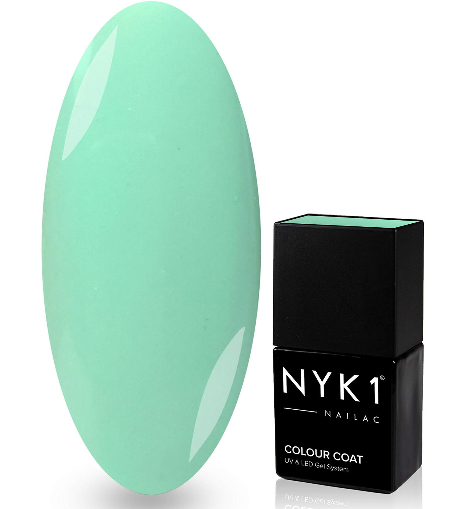 NYK1 NAILAC - PEPPERMINT - Professional Gel Nail Polish - UV and LED Drying - Quick Soak Off Gel Polish 10ml - Over 100 Gel Nail Polish Nailac Colours to Choose From! - Buy Online on GoSupps.com