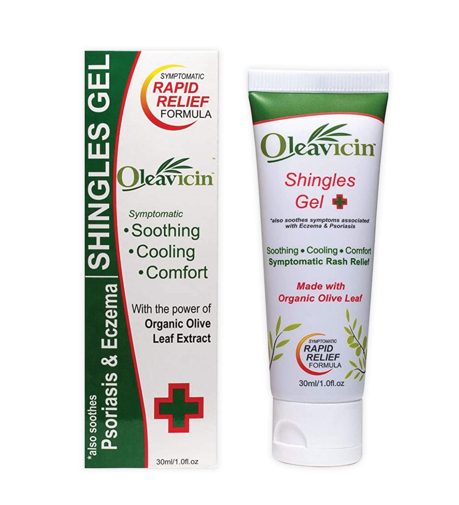 Oleavicin Shingles Pain Relief Cream - Natural Treatment for Shingles Nerve Pain - Buy Online on GoSupps.com