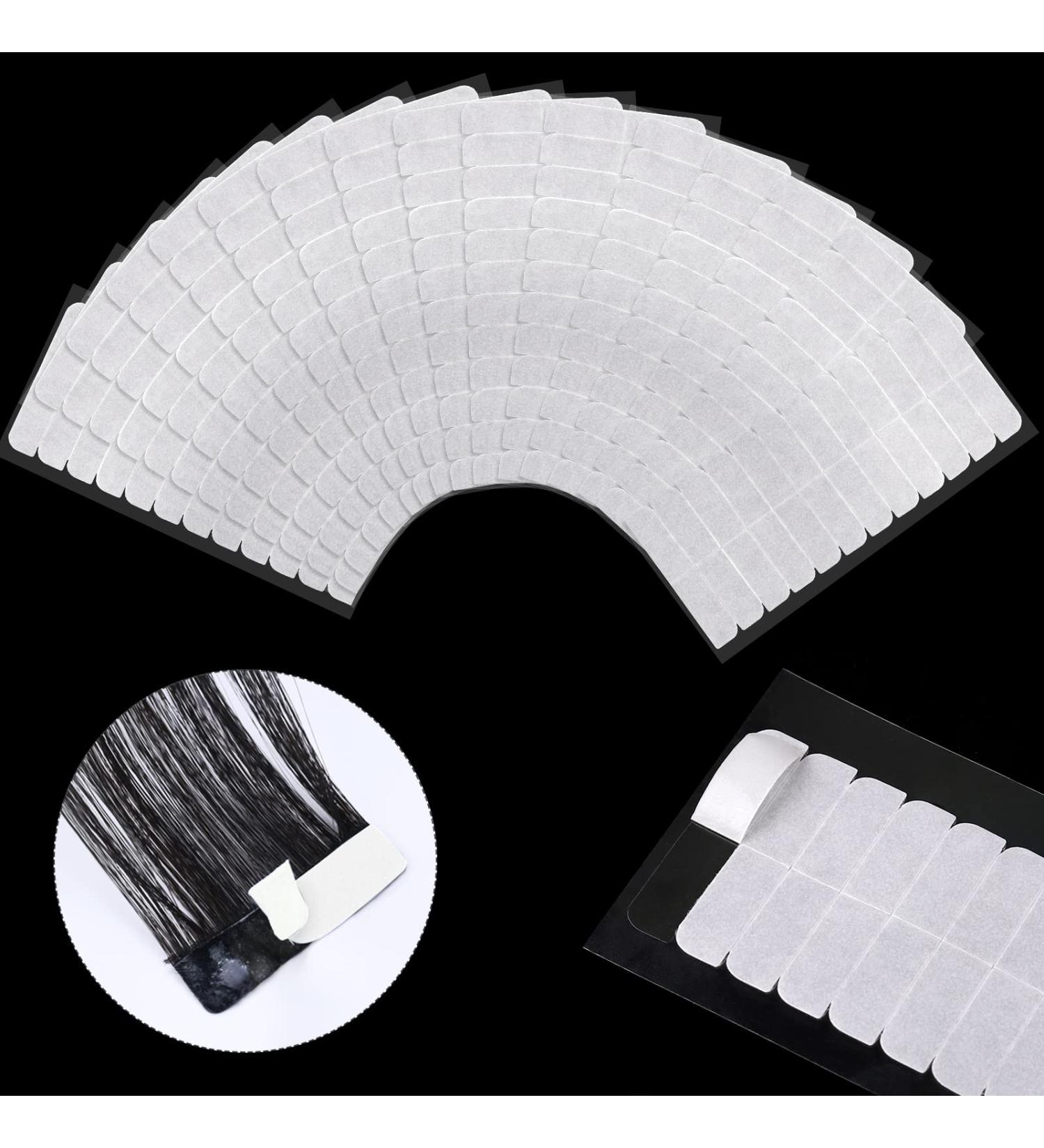 Ebanku 240-Piece Replacement Tape for Hair Extensions - High Adhesive Power Adhesive Strips (White) - Buy Online on GoSupps.com