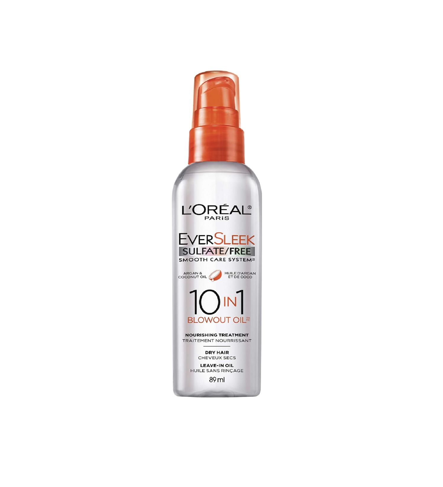 L'Oreal Paris Eversleek 10 In 1 Blowout Oil 89 Ml 118 milliliters - Buy Online on GoSupps.com