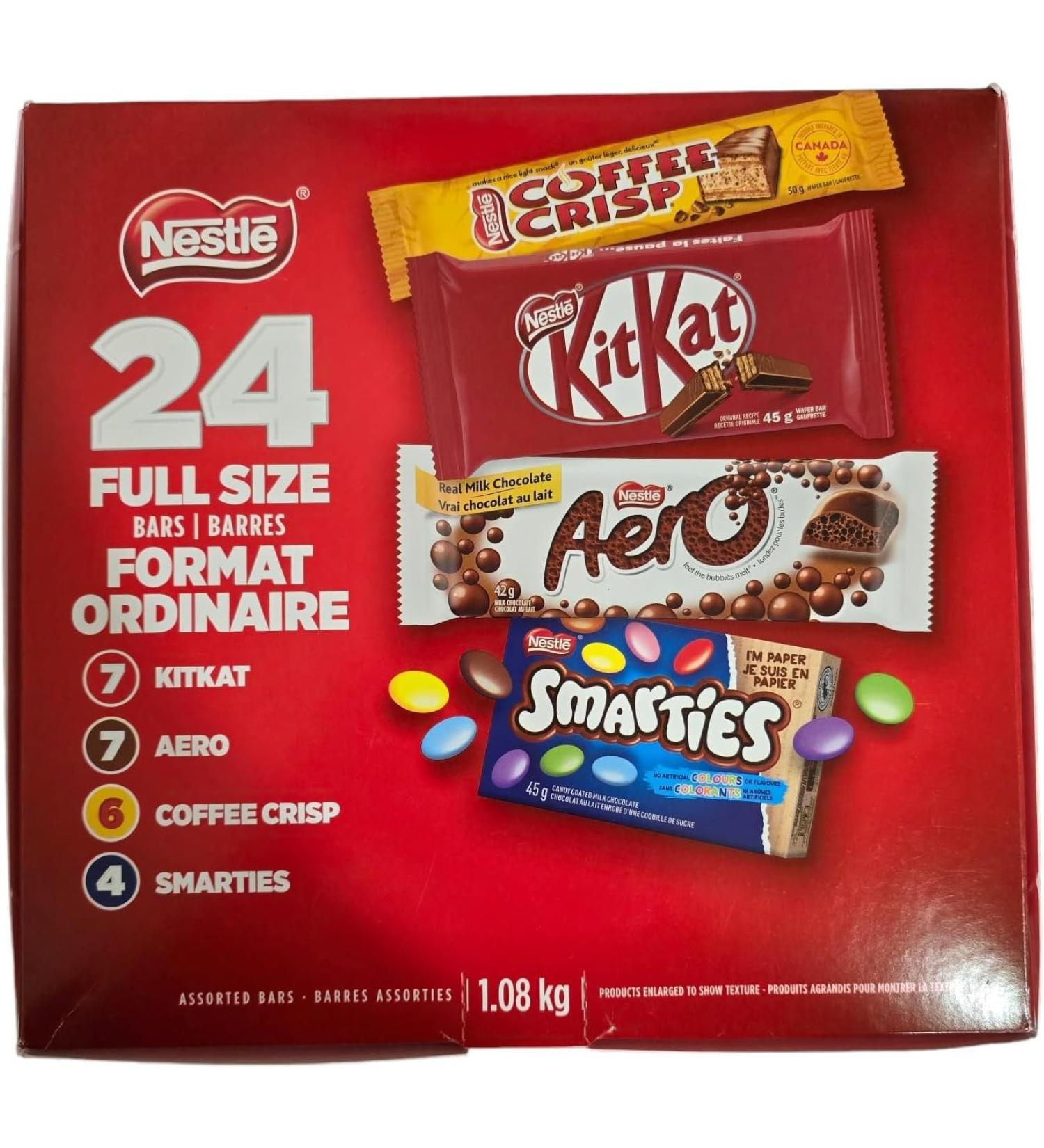 Nastle 24 full size bars 1080g - Buy Online on GoSupps.com