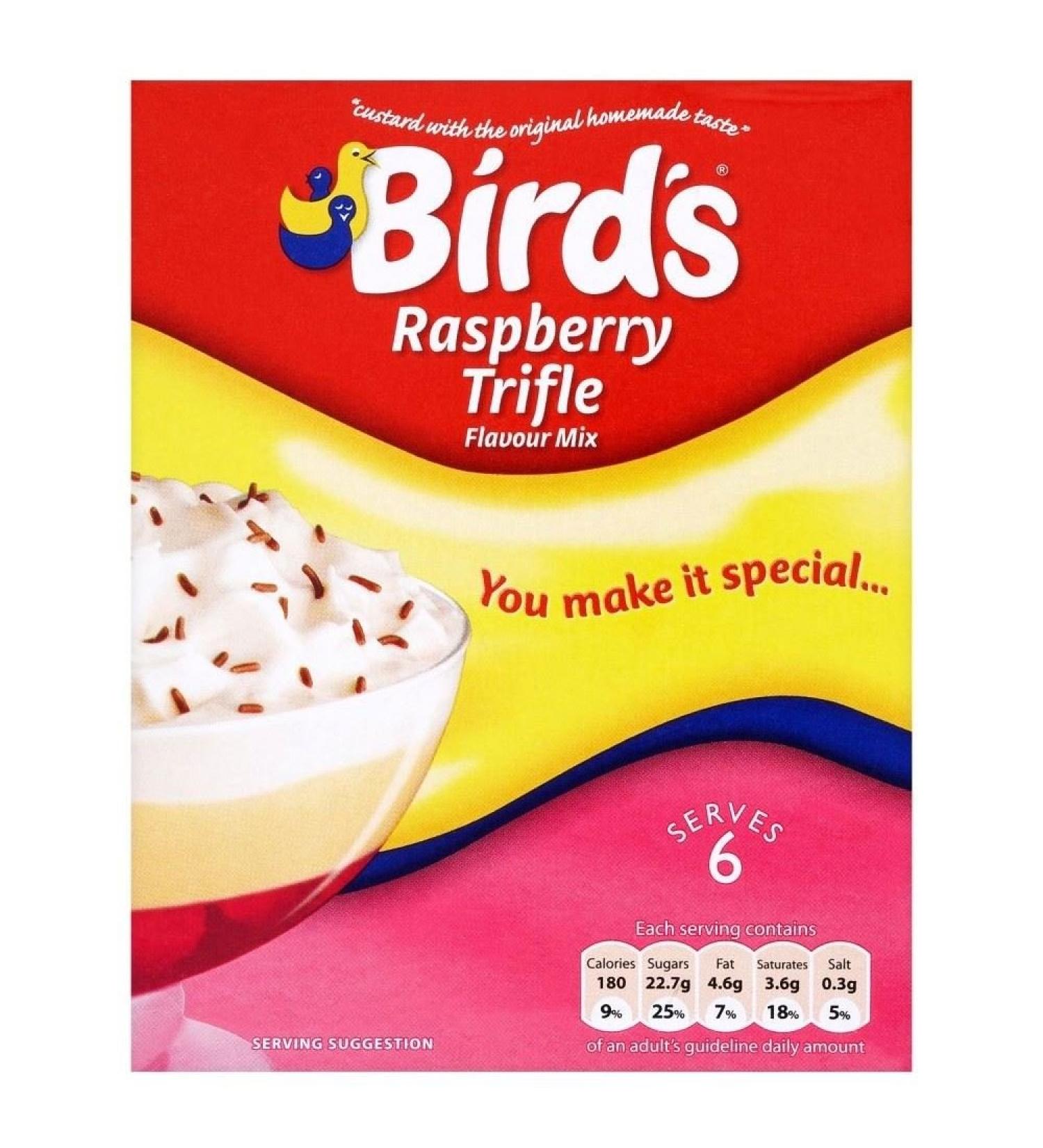 Bird's Stupidity Mix Raspberry Flavor (144G) (Pack of 2)
