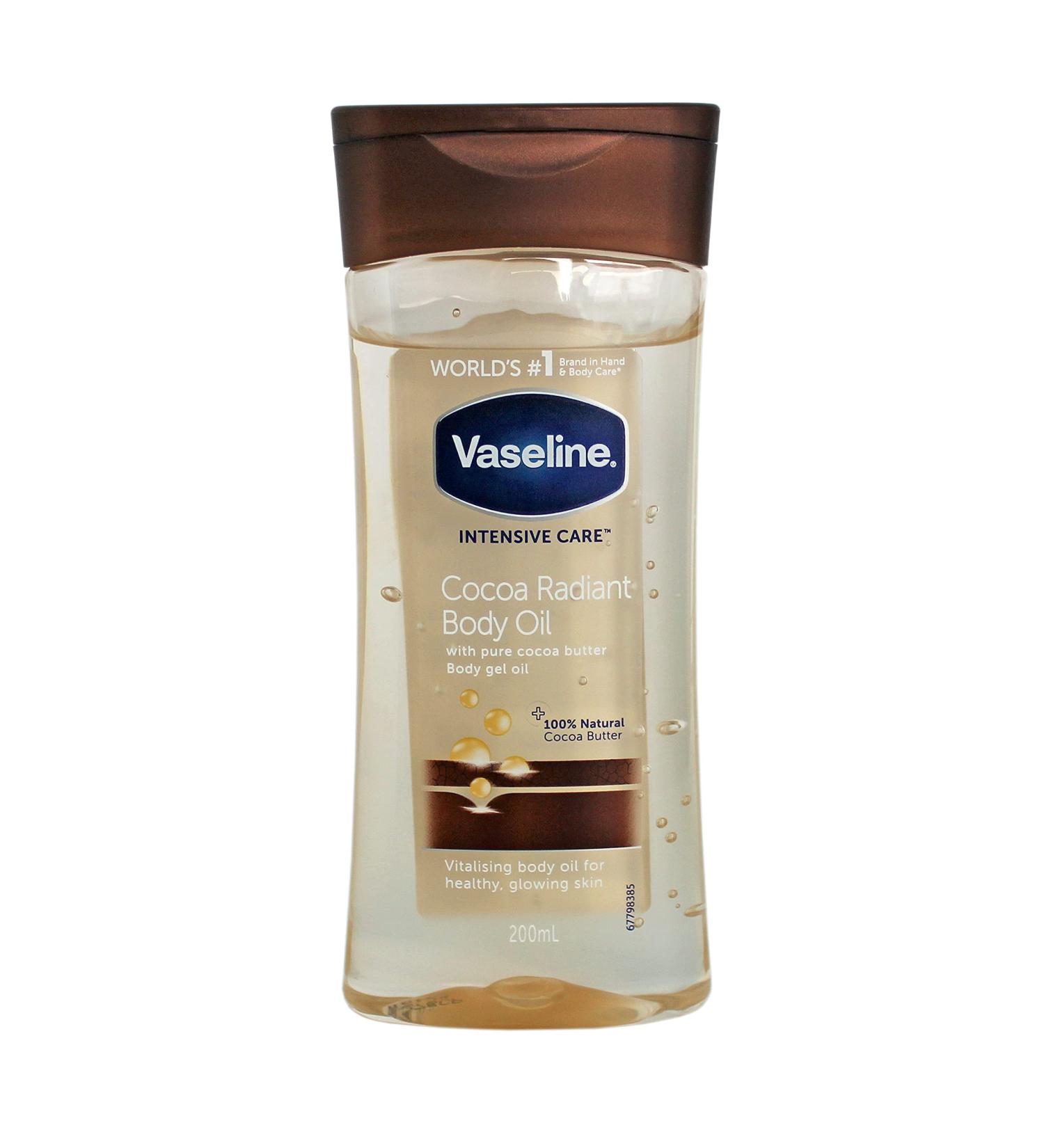 Vaseline Intensive Care Brazillian Nut & Almond Oil Gel Body Oil 6.8 fl oz | Moisturizing & Nourishing Formula | 200 mL - Buy Online on GoSupps.com