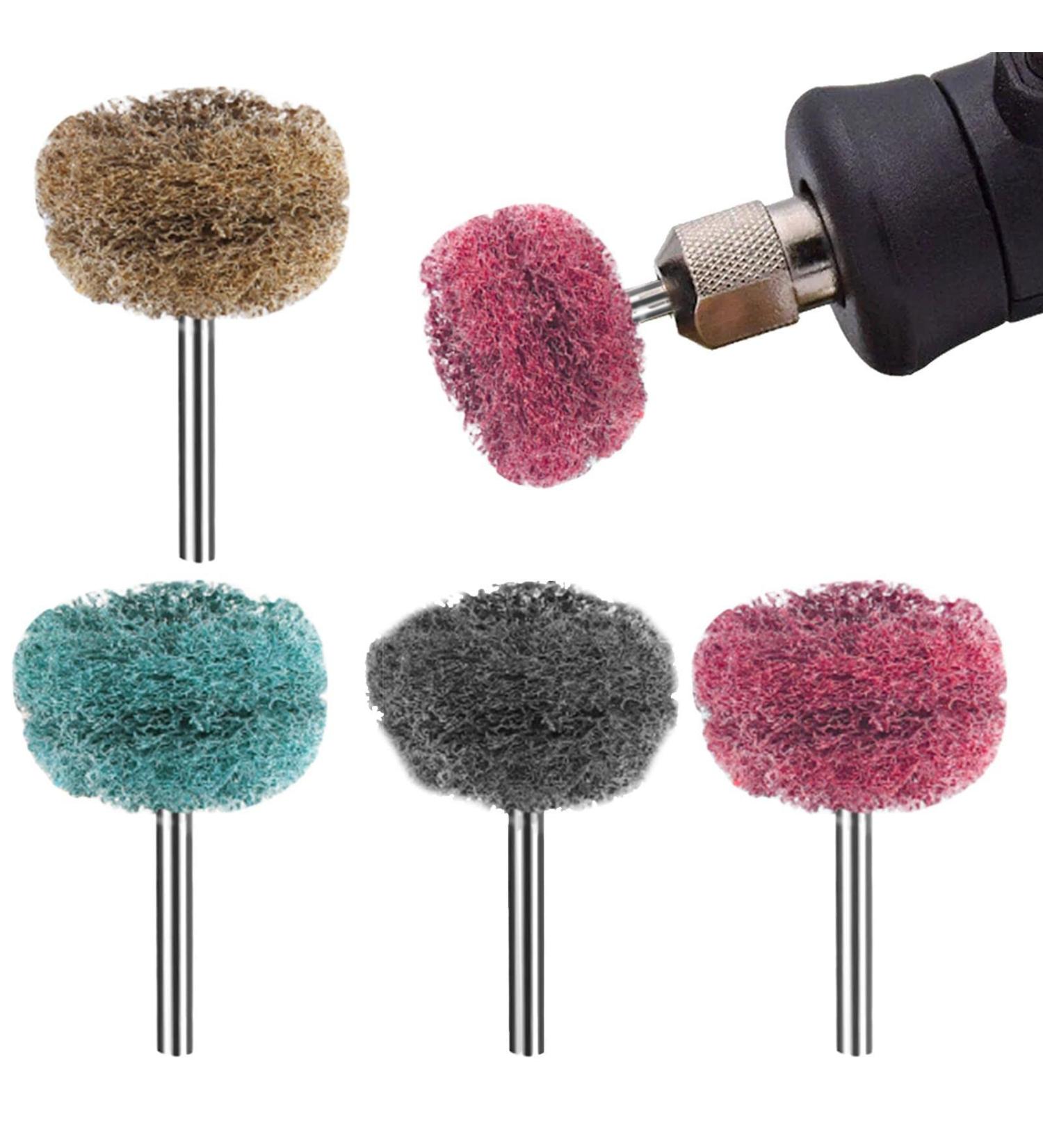 Abrasive Wheel Brushes | Brush Wheel Cup Brush Set - Buffing Polishing Wheel for Removing Burrs Derusting Dust Removal Removing Oxide Layer Coating Gyouza 4 Colors 4 Piece Set - Buy Online on GoSupps.com