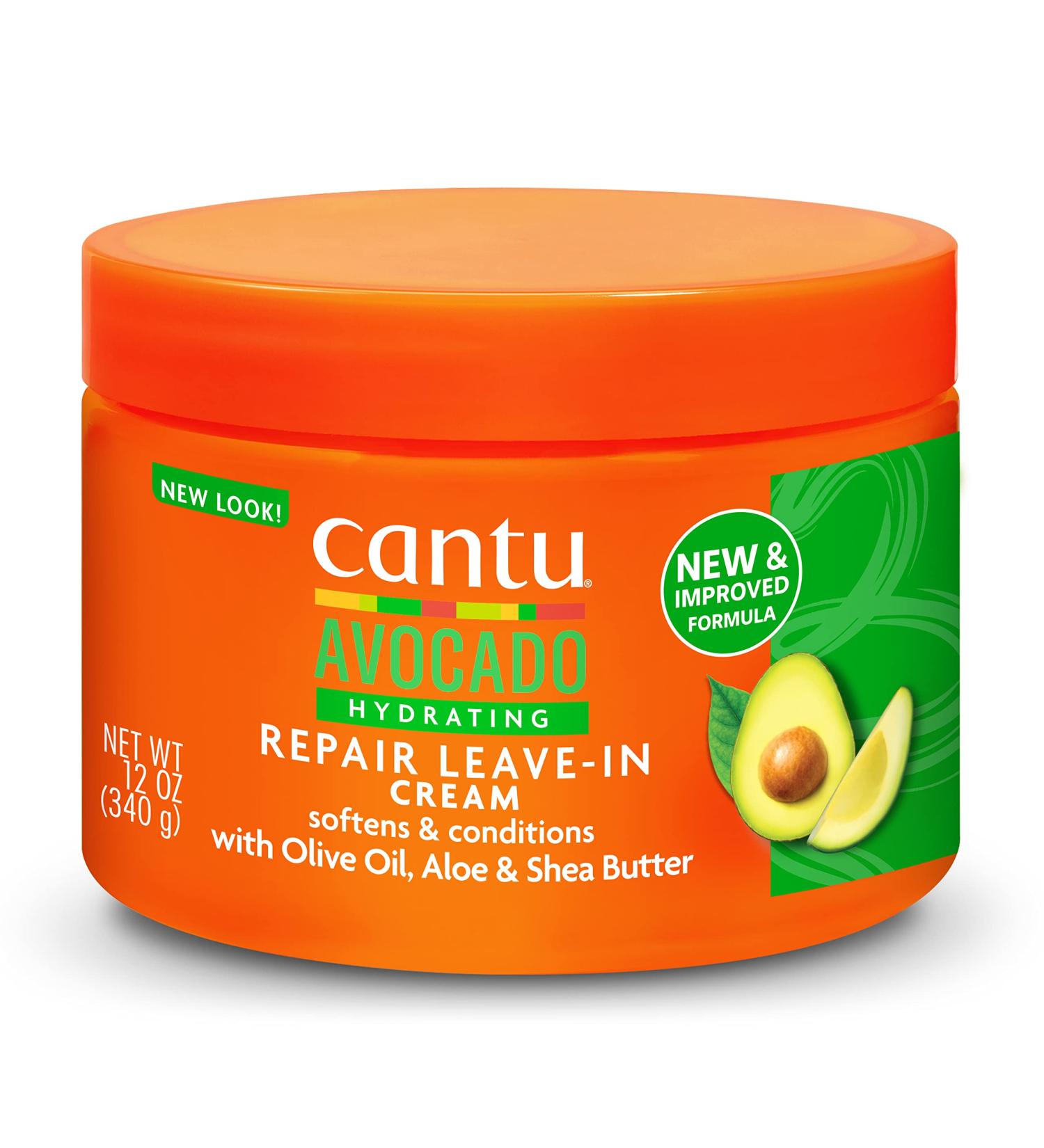 Cantu Avocado Leave-In Conditioning Repair Cream 340g - Nourishing Hair Treatment - Buy Online on GoSupps.com