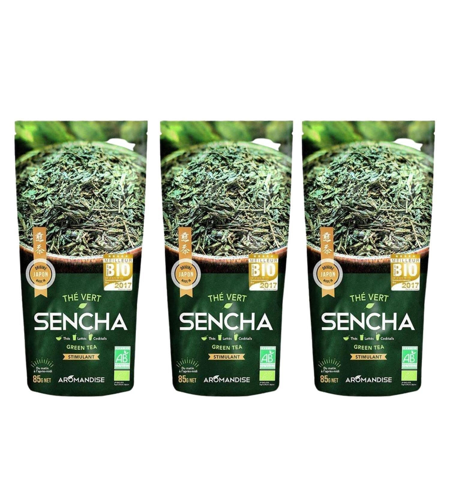Aromandise Organic Japanese Sencha Green Tea 255g