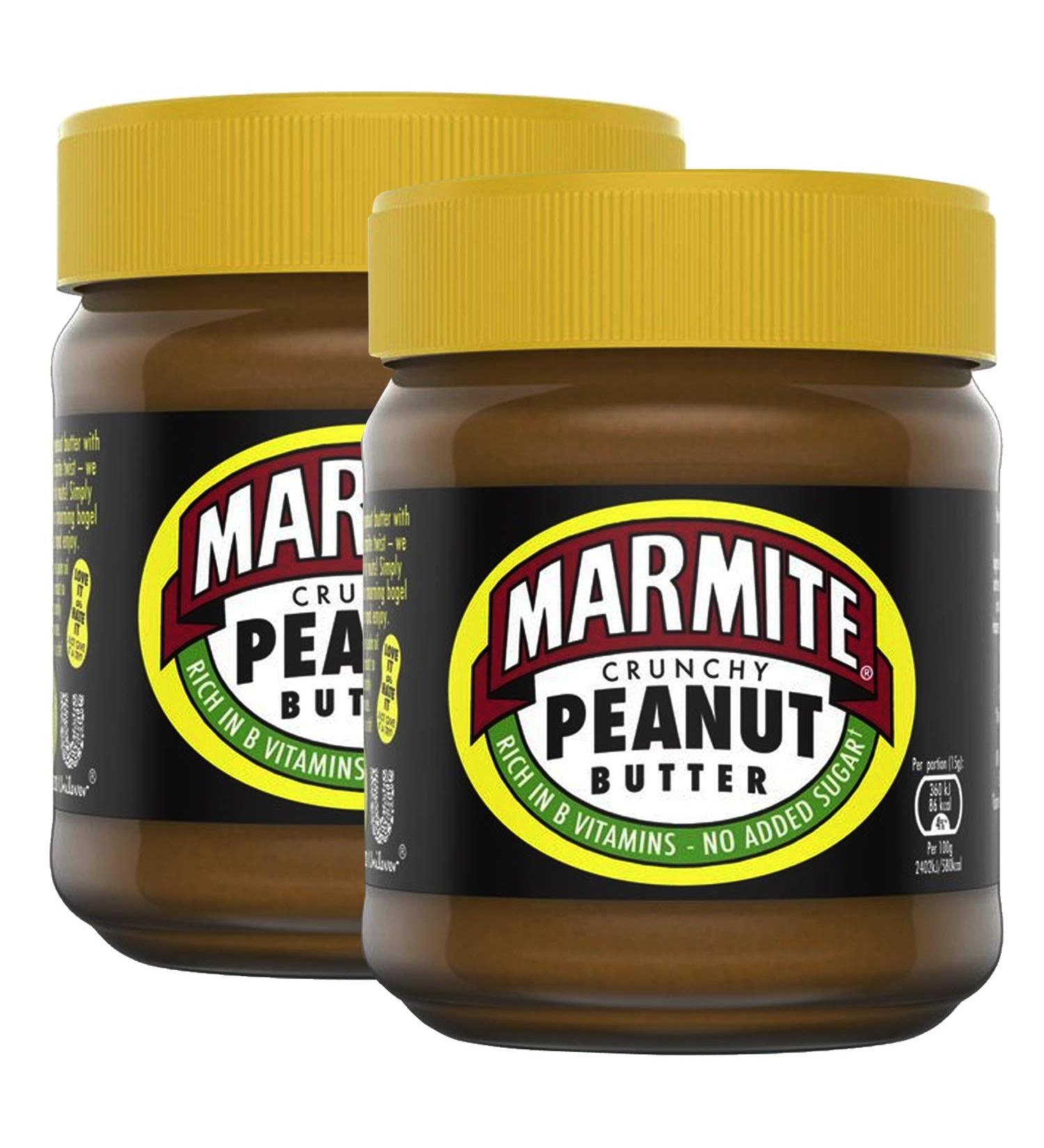  Marmite Marmite Peanut butter 2 x 225g (450g) - The latest bread dough from Marmite - Buy Online on GoSupps.com