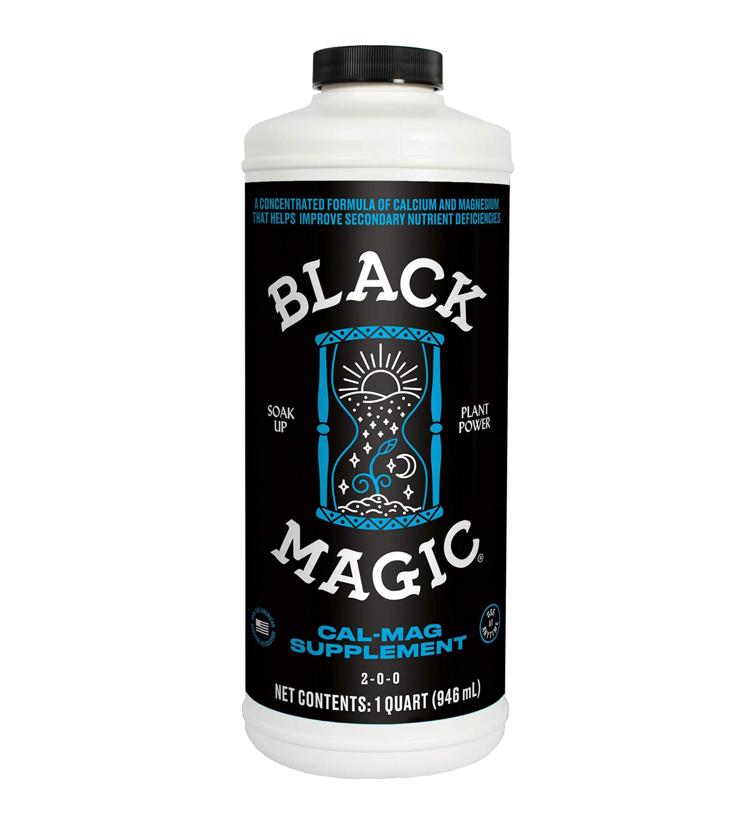 Black Magic Cal-Mag Supplement - Concentrated 2-0-0 Formula with Calcium and Magnesium - 32 oz - Buy Online on GoSupps.com