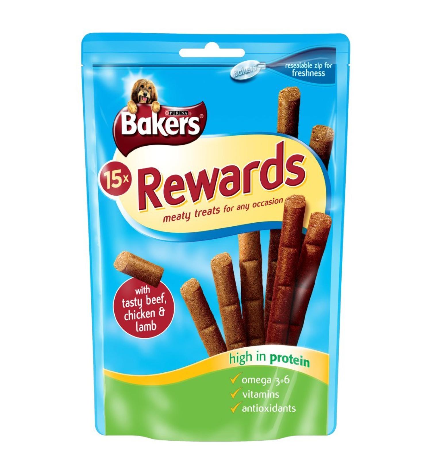 Bakers Rewards Pack of 8 boxes of 126g
