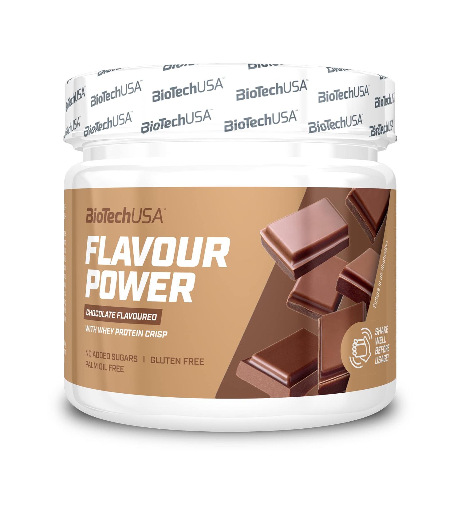 BioTechUSA Flavor Power Sucralose Flavored Table Sweetener No Added Sugar Gluten Free Inulin 160 g Chocolate - Buy Online on GoSupps.com