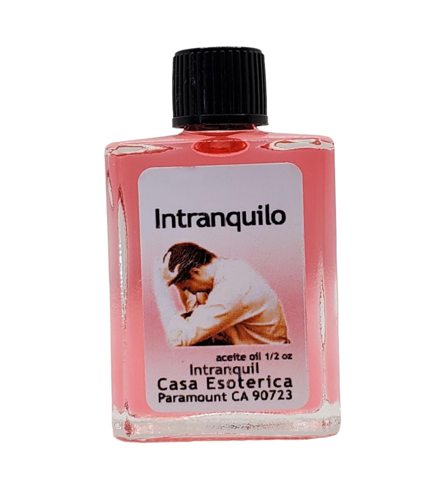 Intranquil Oil (intranquilo Aceite) Spiritual Anointing Oil by CASA ESOTERICA MAGICK SPACE- for Disturbing & Unsettling -0.5 FL OZ (1 Pack) - Buy Online on GoSupps.com