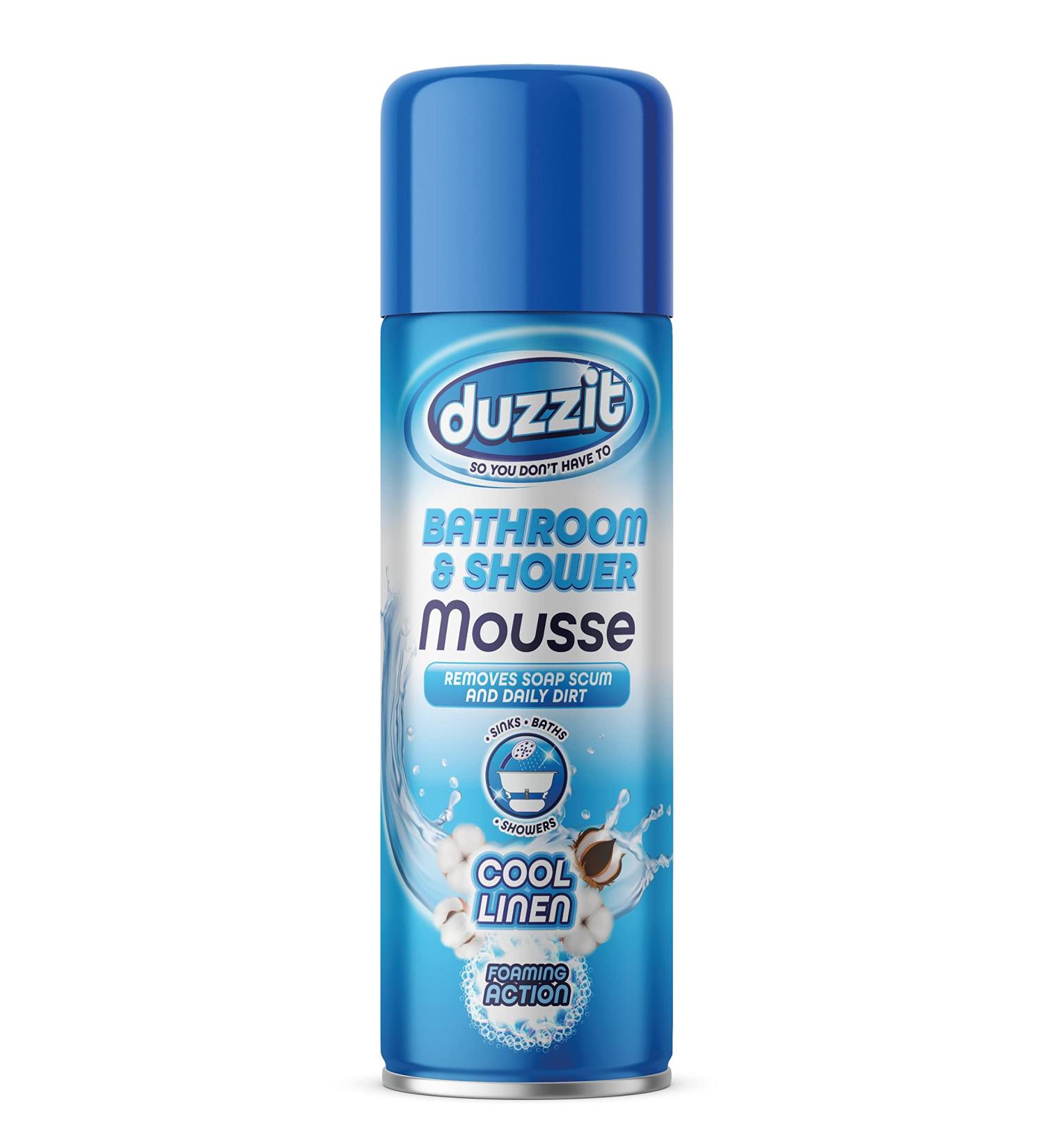 Duzzit Cool Linen Bathroom Cleaning Mousse - Buy Online on GoSupps.com