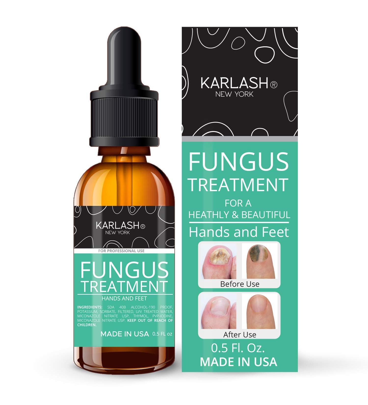 Karlash Extra Strong Nail Fungus Treatment Kit - Made in USA - 0.5oz - For Nails and Toes - Buy Online on GoSupps.com